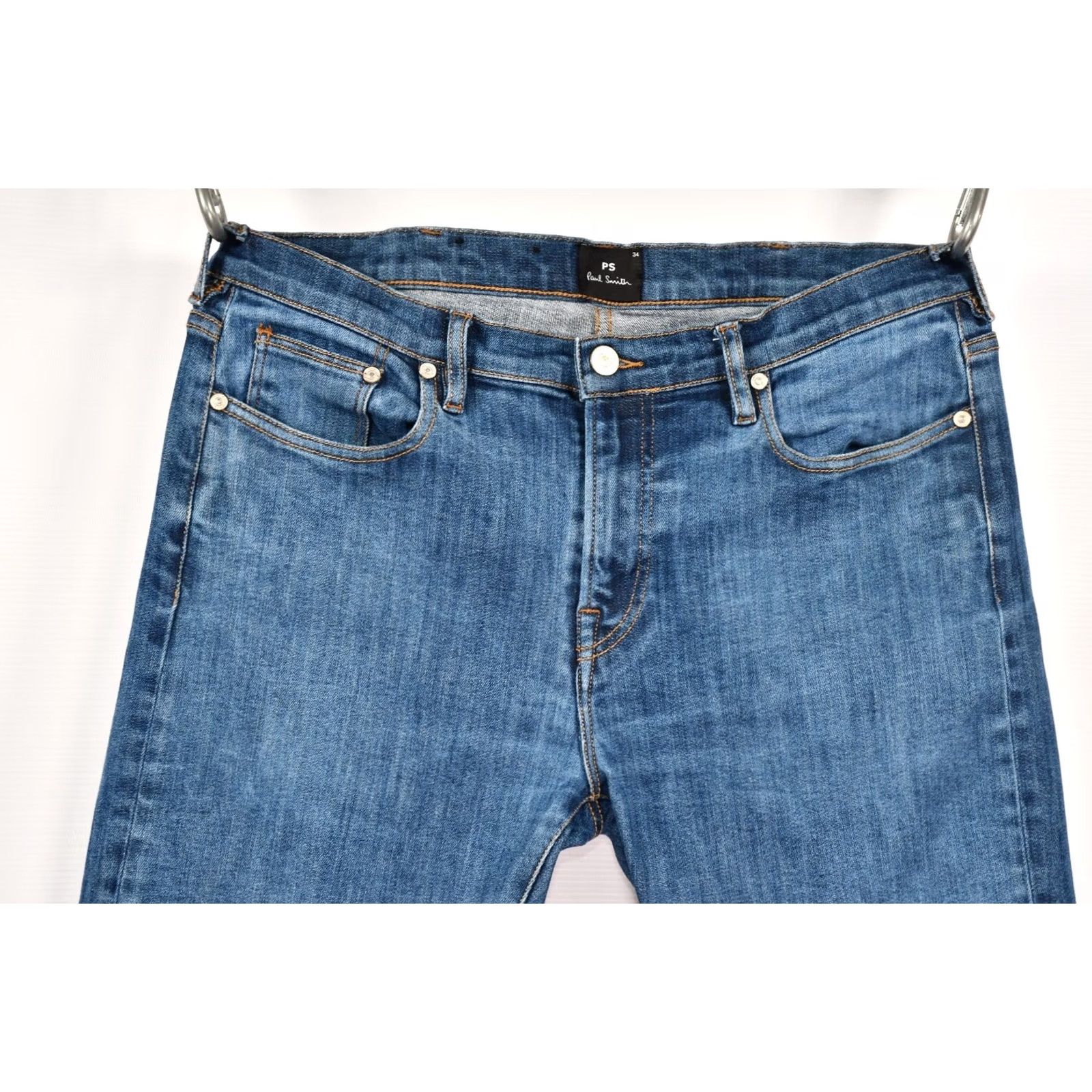 Paul Smith PAUL SMITH Jeans Slim Fit 34R Men Slim Denim Blue 5-Pocket Jea Size US 34 / EU 50 - 3 Thumbnail