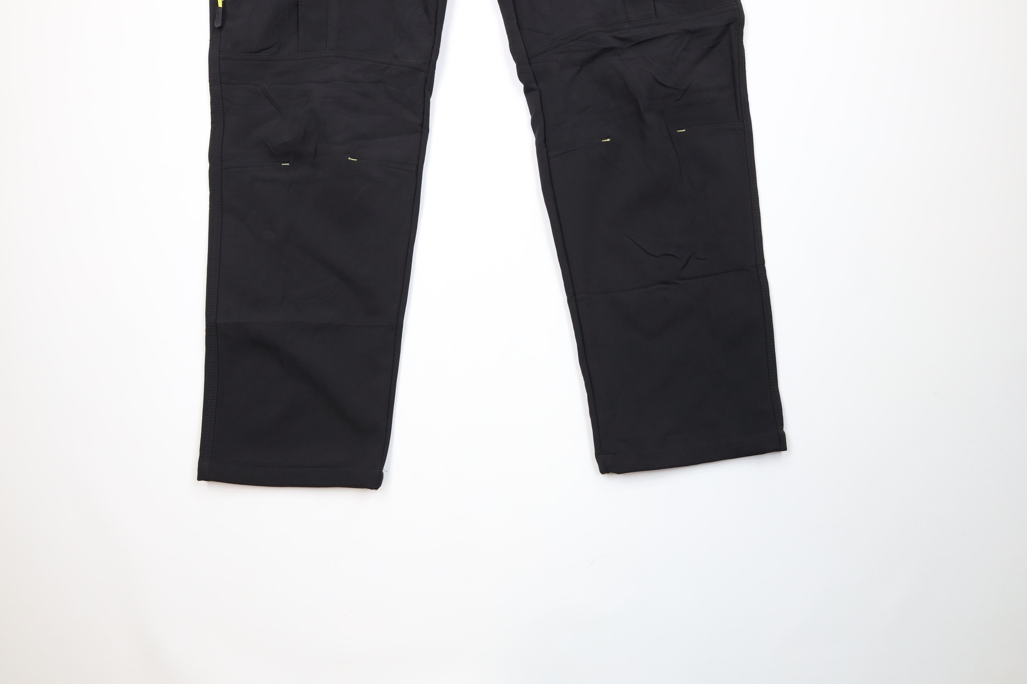 Vintage Vintage Y2K Streetwear Lined Softshell Cargo Pants Black Size US 36 / EU 52 - 4 Thumbnail
