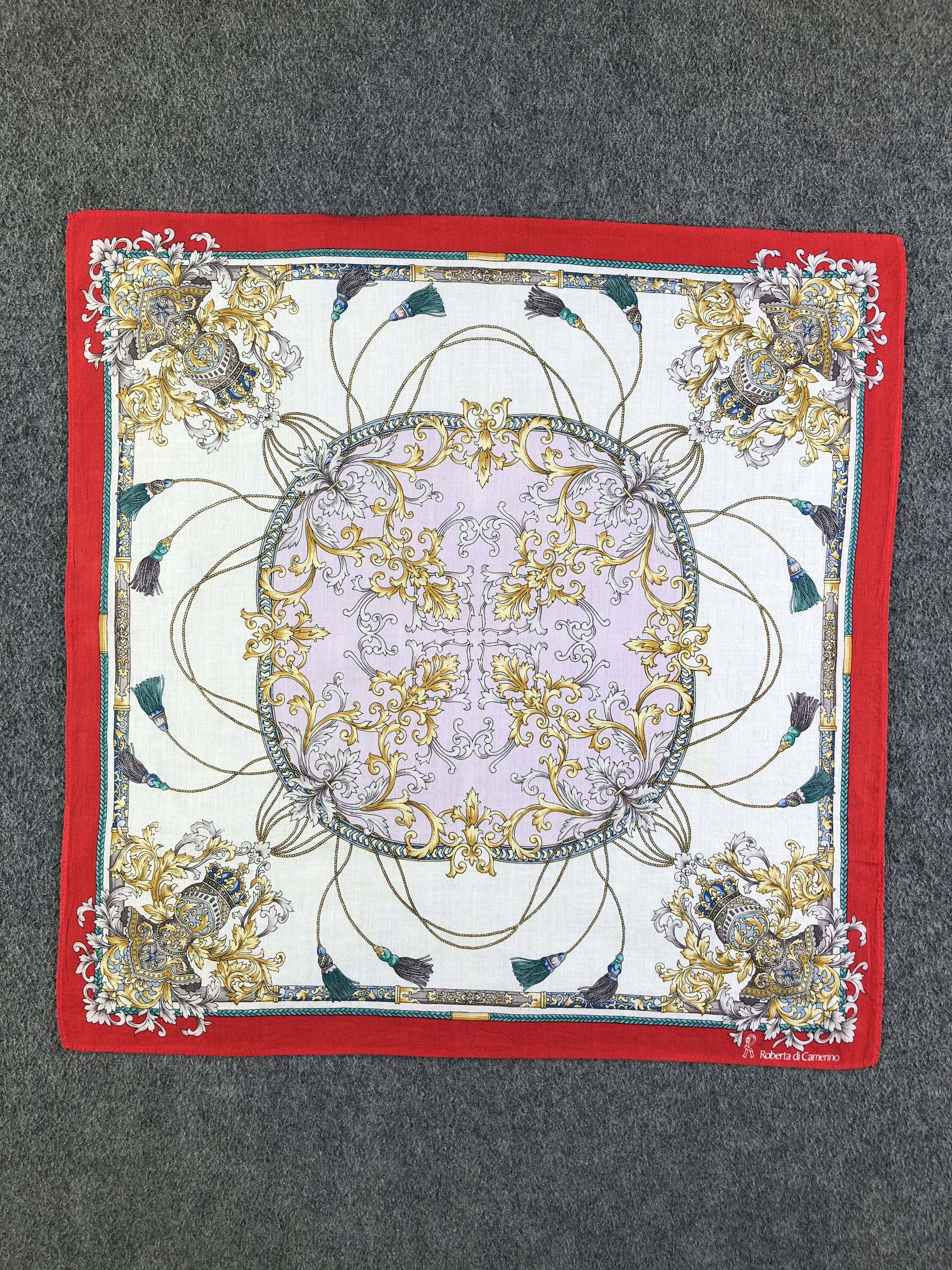 Roberta di Camerino Roberta Di Camerino Handkerchief / Bandana/ Neckerchief C387 Size ONE SIZE - 3 Thumbnail