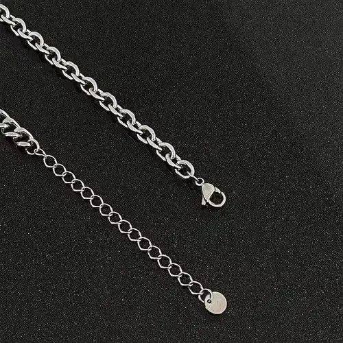 Other Electro Chain Crystal Stone Silver Abstract Star Pop Fantasy Size ONE SIZE - 3 Thumbnail