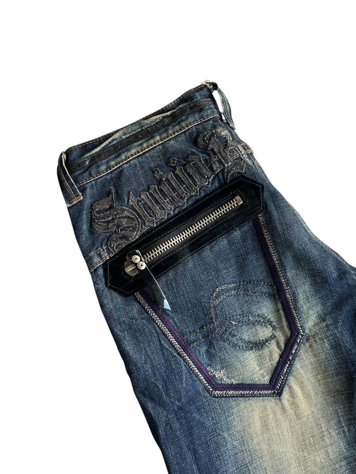 Japanese Brand × Kapital × Vintage Rusty Skull Japanese Brand Studio R.P Denim Jeans Size US 32 / EU 48 - 23 Thumbnail
