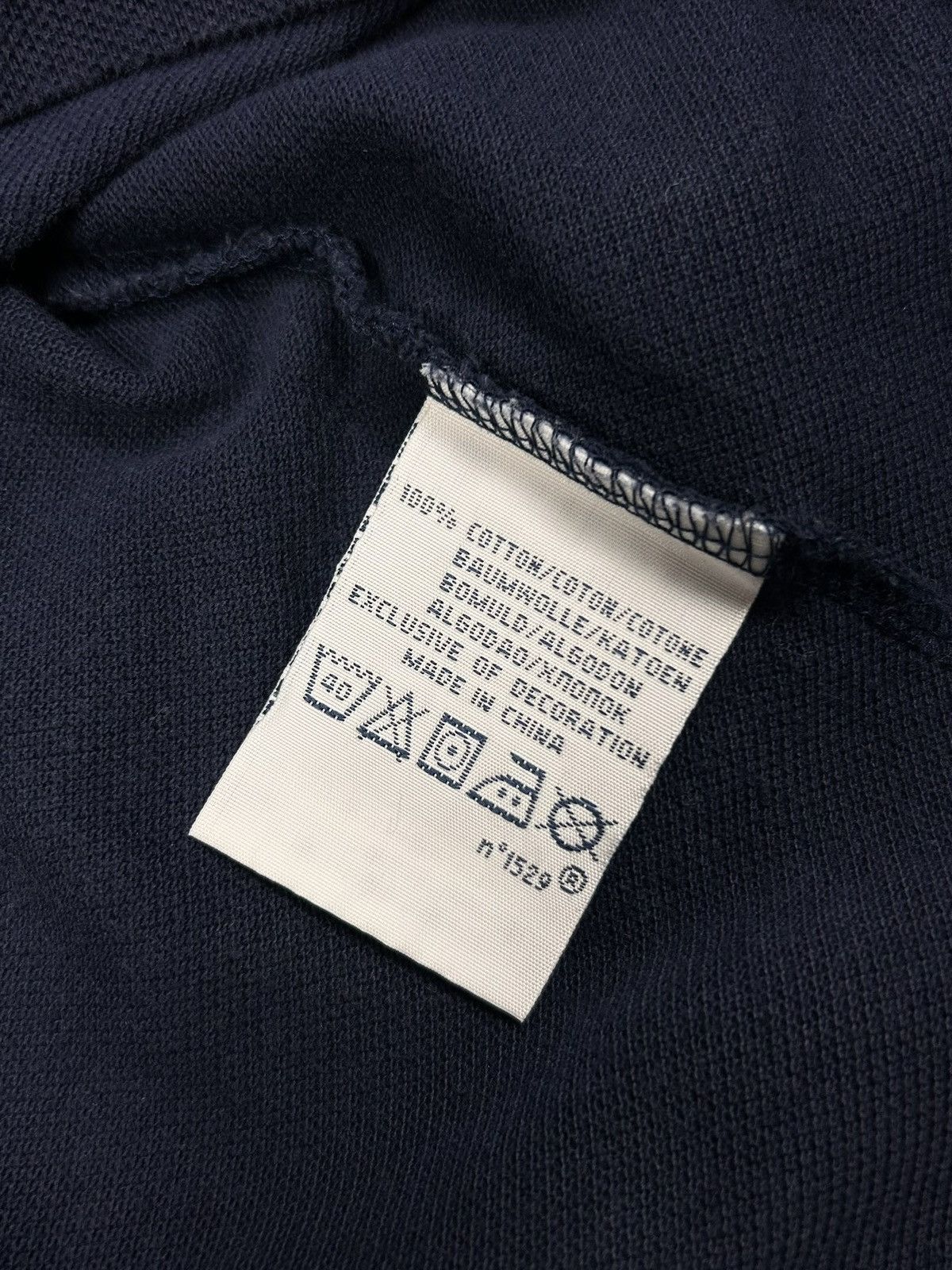 Polo Ralph Lauren Vintage Ralph Lauren Polo #3 Rugby Long Sleeve Shirt Navy XL Size US XL / EU 56 / 4 - 10 Thumbnail