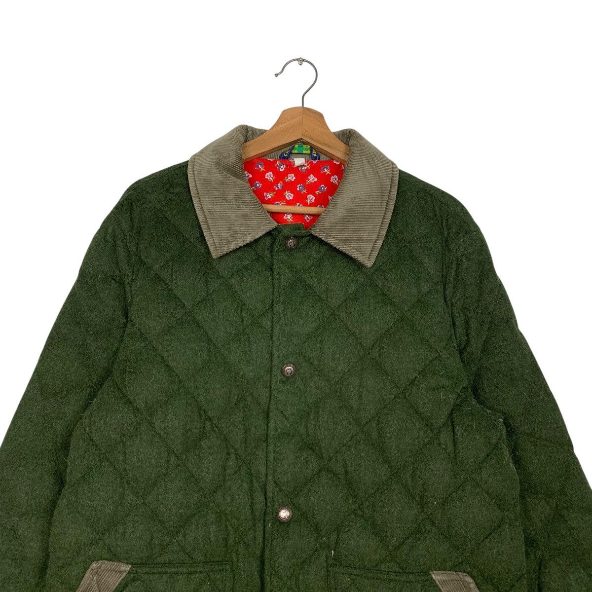 Vintage CIESSIE PLUMINI Tiroler Loden Quilted Down Jacket #2808-C127 Size US S / EU 44-46 / 1 - 2 Thumbnail