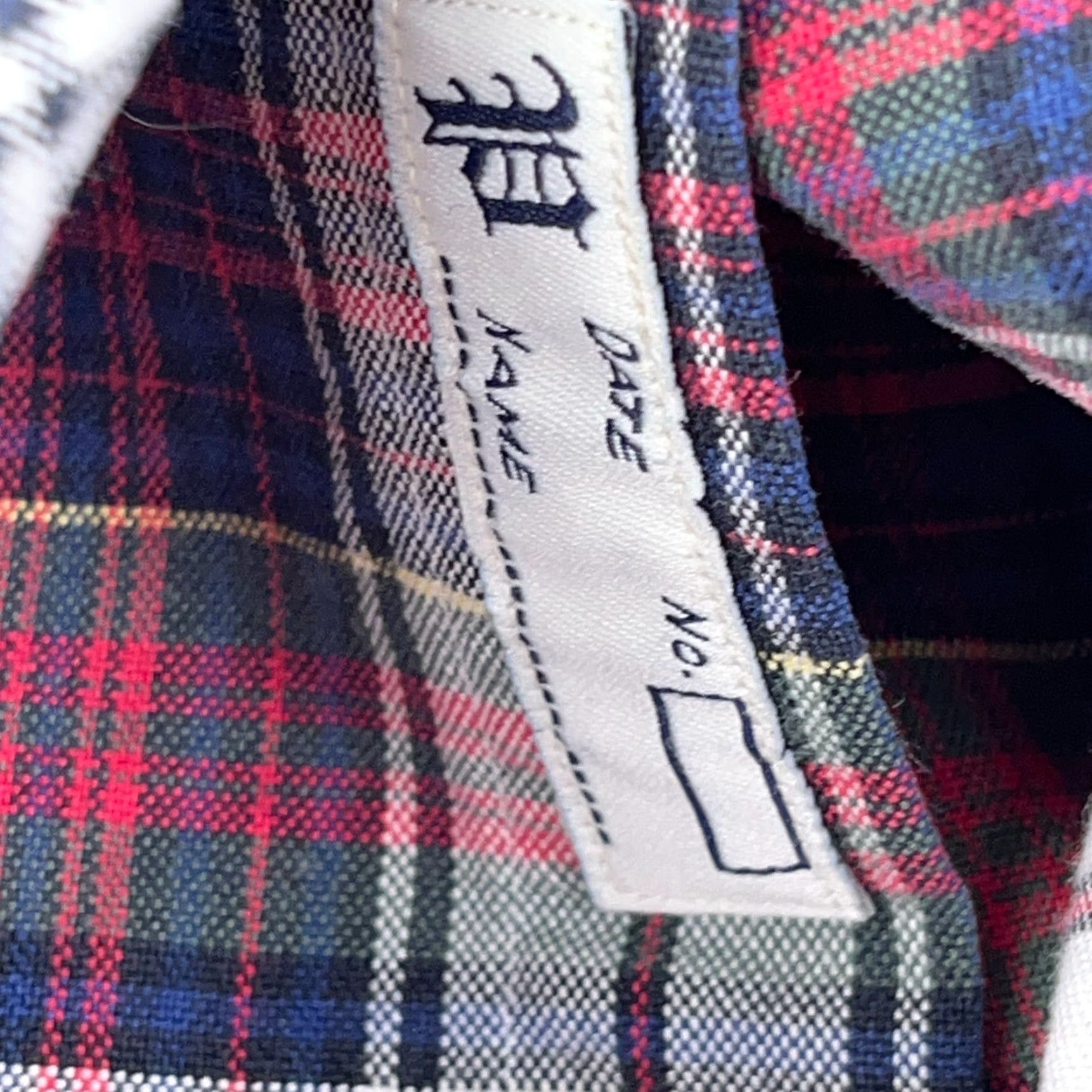 Ralph Lauren Ralph Lauren Shirt Men Medium Red Blue Button Up Oxford Cloth Tartan Plaid A61 Size US M / EU 48-50 / 2 - 7 Thumbnail