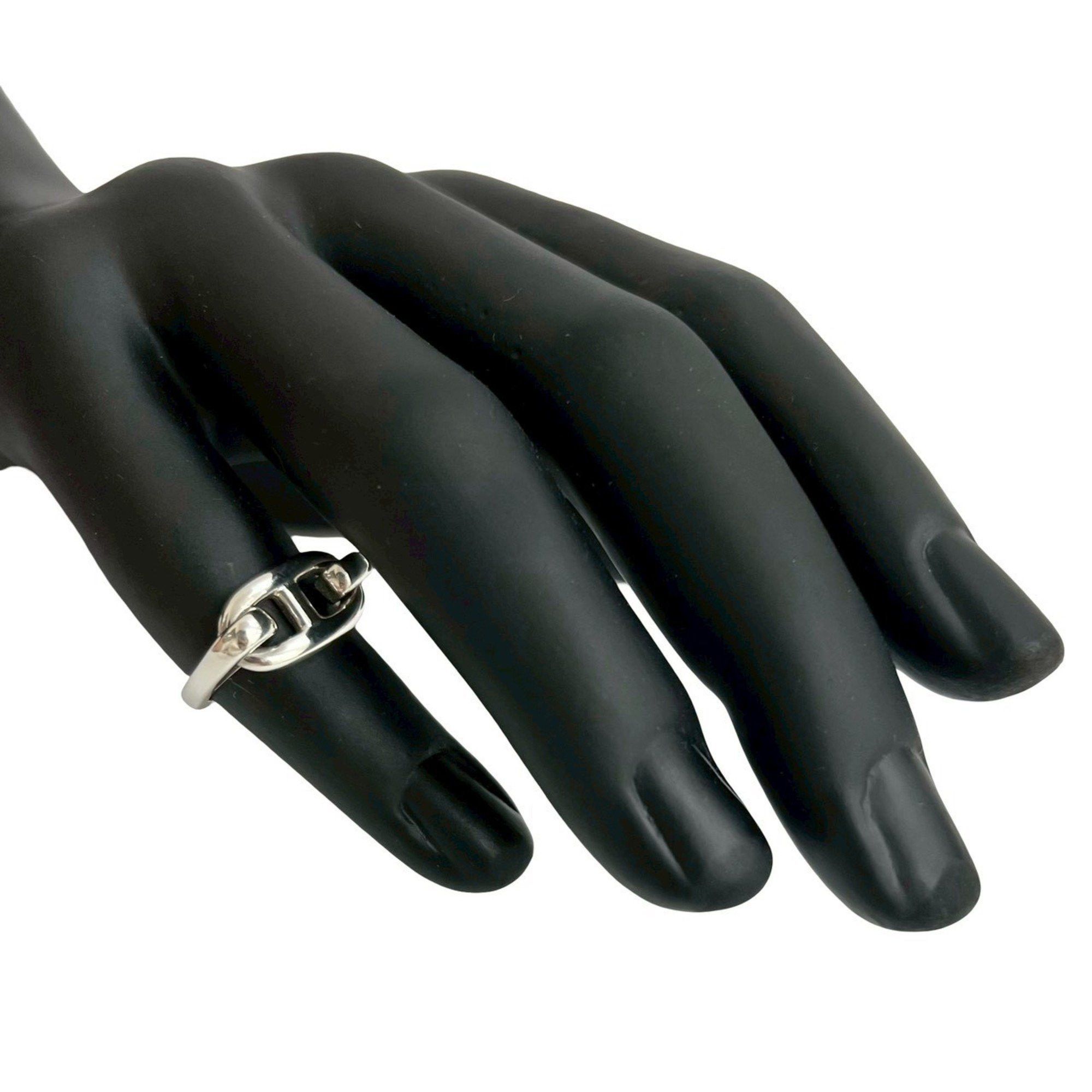 Hermes HERMES Chaine d'Ancre Ring, Silver 925, Size 6, Women's, 19962 Size ONE SIZE - 1 Thumbnail