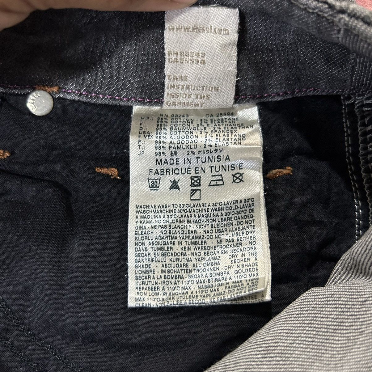 Diesel Vintage Diesel Grupee Super Slim Low Waist Jeans Size US 28 / EU 44 - 14 Thumbnail