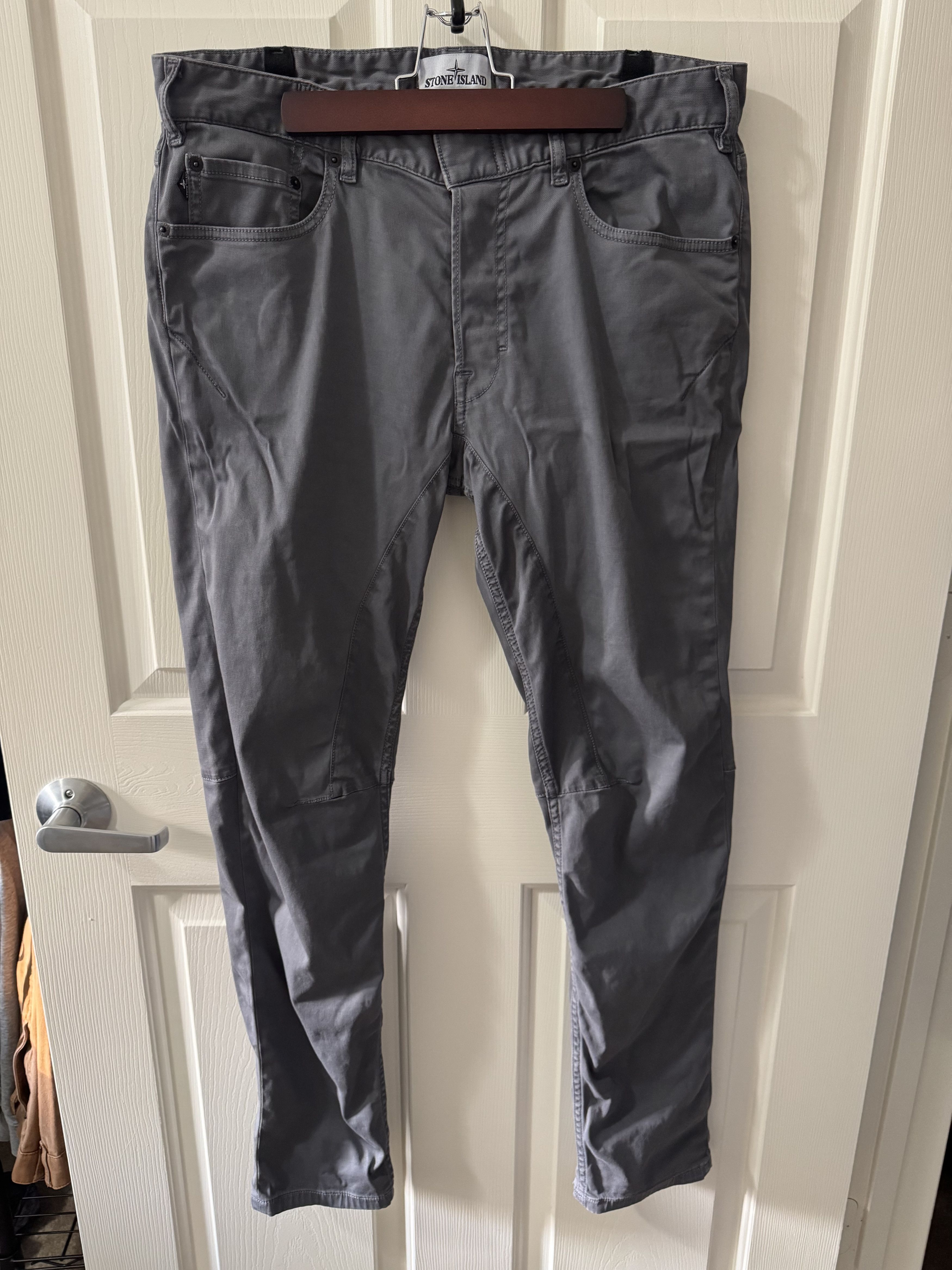 Stone Island STONE ISLAND BUTTON FLY METAL HARDWARE PANTS (SIZE 32) Size US 32 / EU 48 - 5 Thumbnail