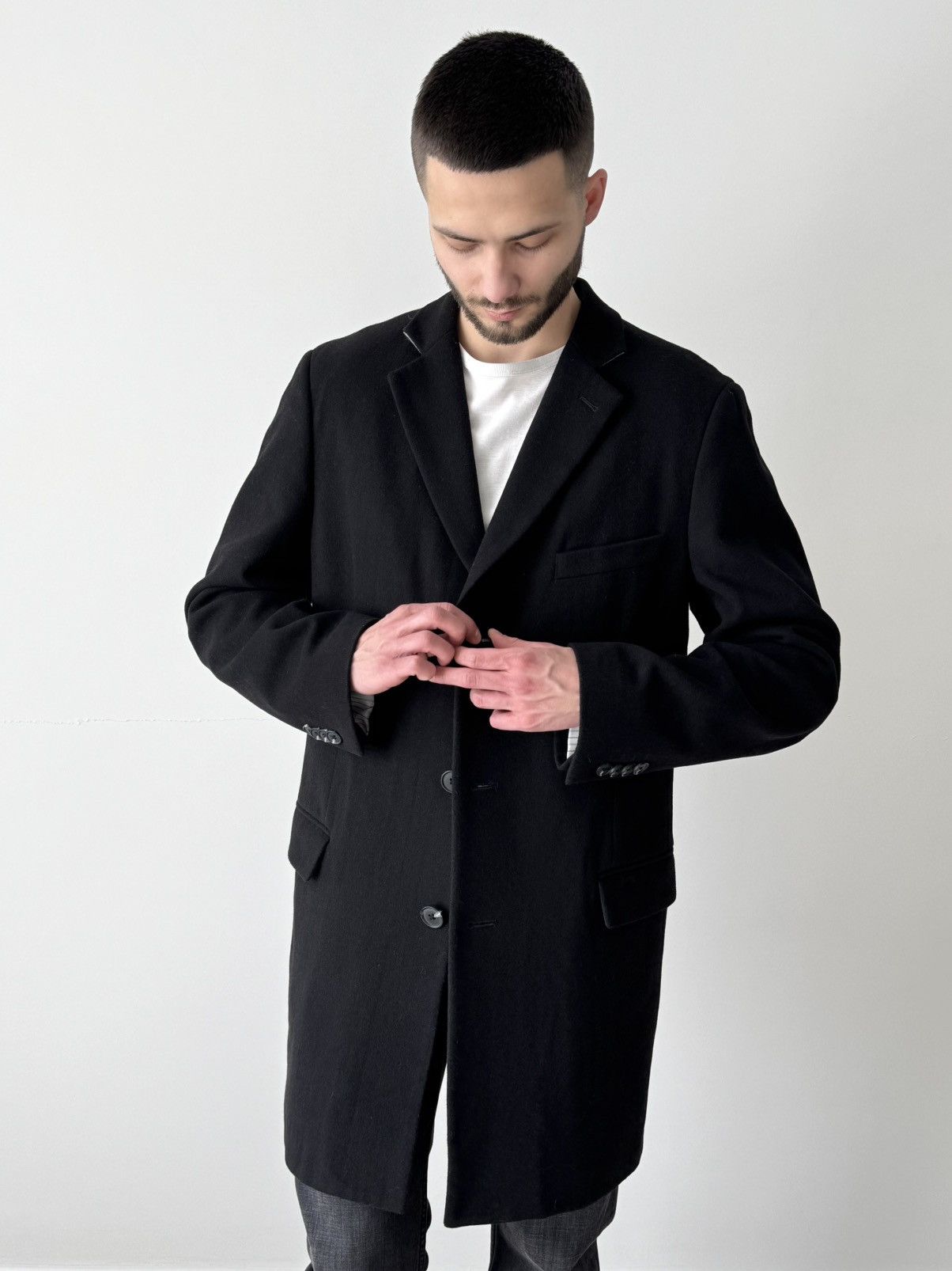 Raf Simons Raf Simons Three Button Wool Chester Coat Size US M / EU 48-50 / 2 - 2 Thumbnail