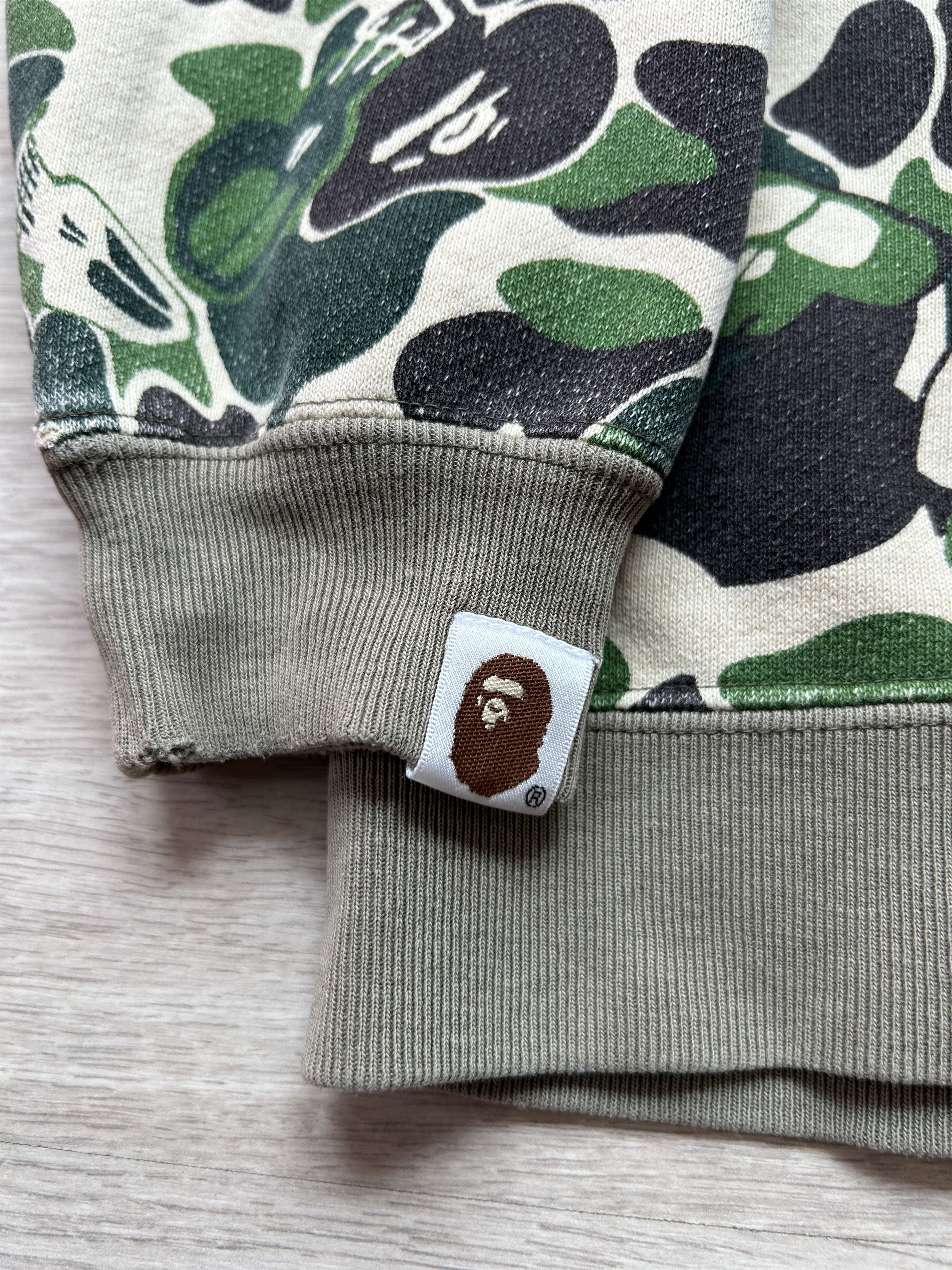 Bape × Stussy 2010 BAPExStussy Full Zip Hoodie 'Skull Camo' [Size Kid 110] Size US XXS / EU 40 - 10 Thumbnail
