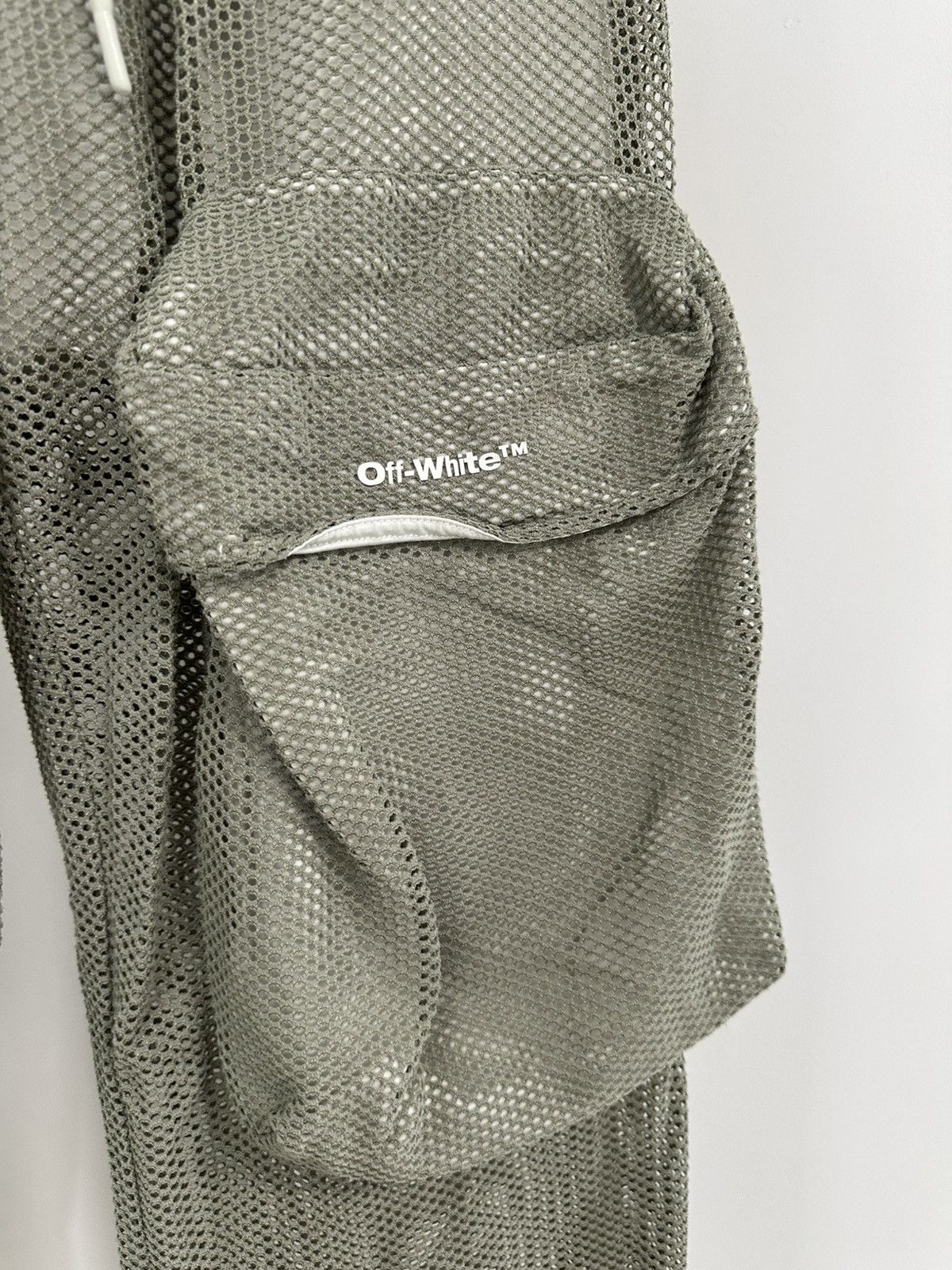 Off-White OFF-WHITE NETTED CASUAL PANTS Size US 44 / EU 60 - 4 Thumbnail