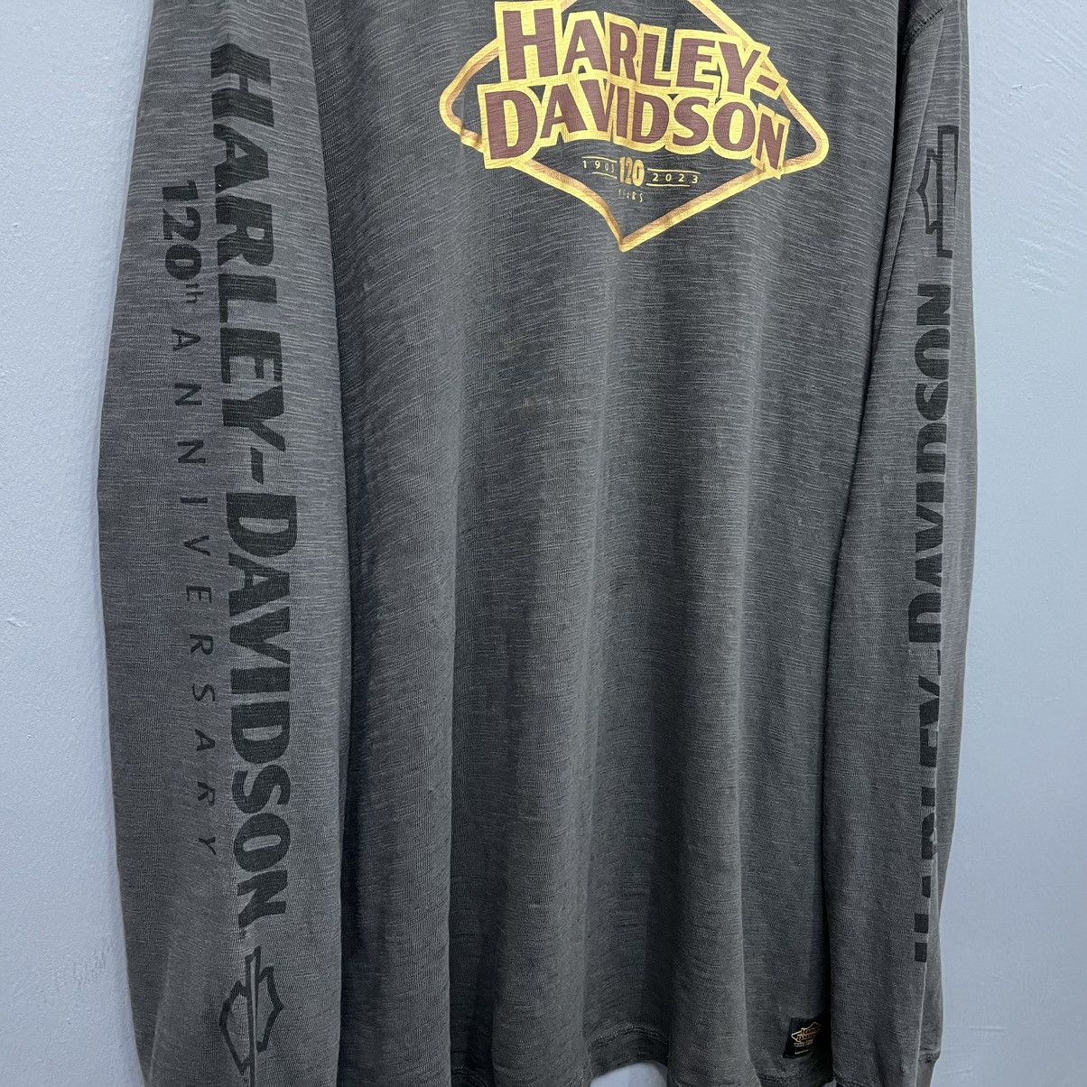 Harley Davidson Harley Davidson 120 Years T-Shirt Size US XXL / EU 58 / 5 - 6 Thumbnail