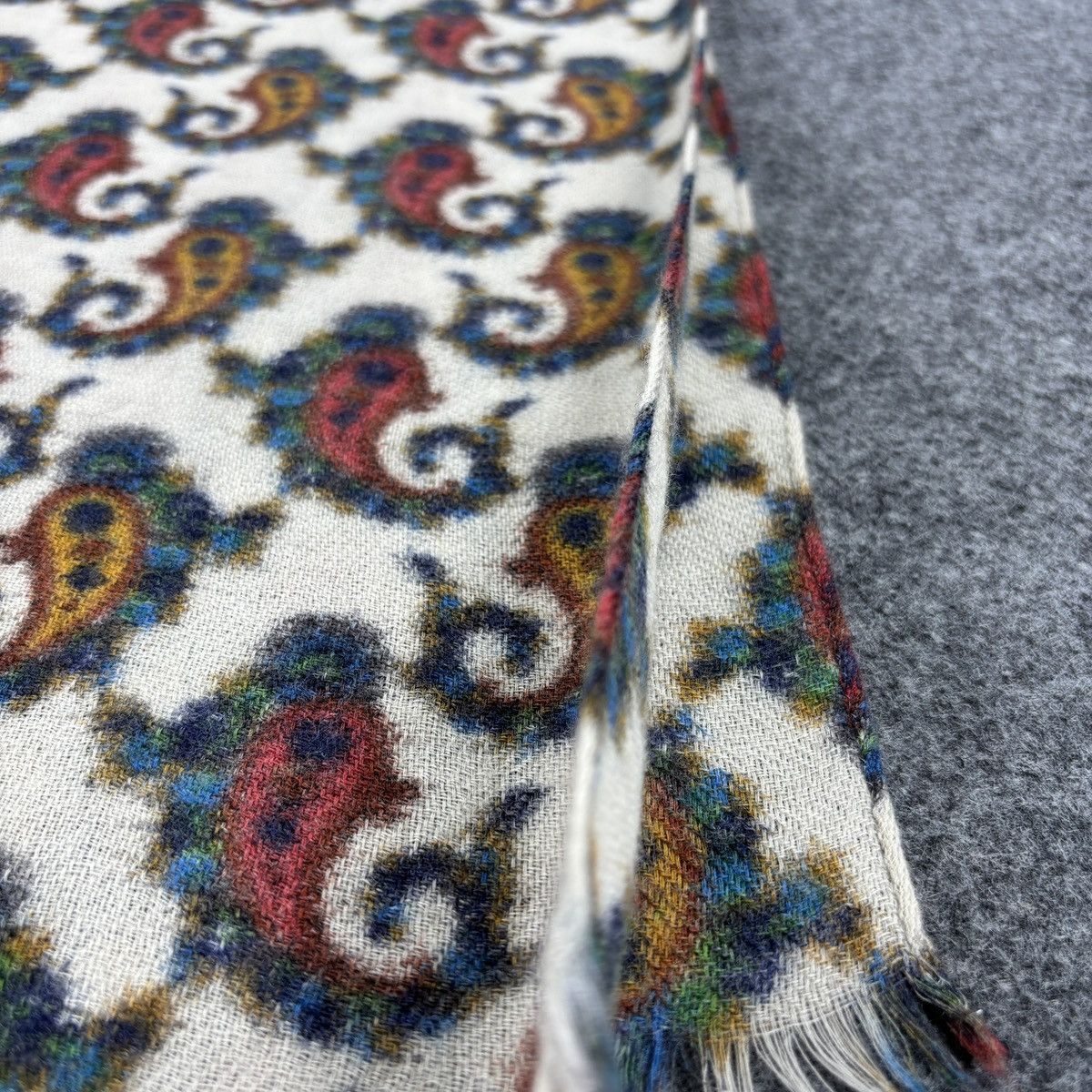 SHIPS × Vintage Ships Scarf # D773 # Muffler # Neckwear Size ONE SIZE - 4 Thumbnail