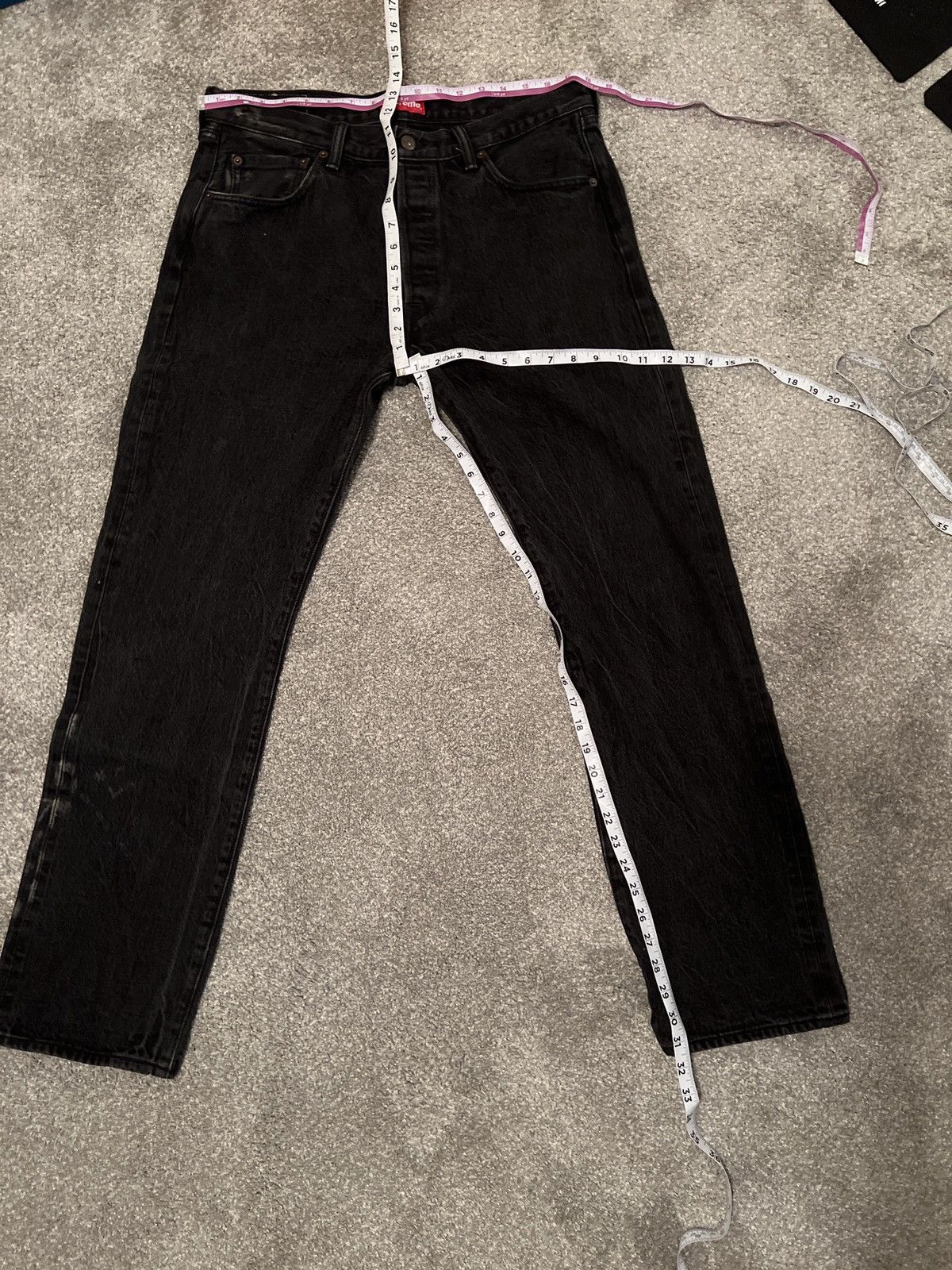 Levi's × Supreme × Vintage Supreme x Levi's Jeans Size US 34 / EU 50 - 7 Thumbnail