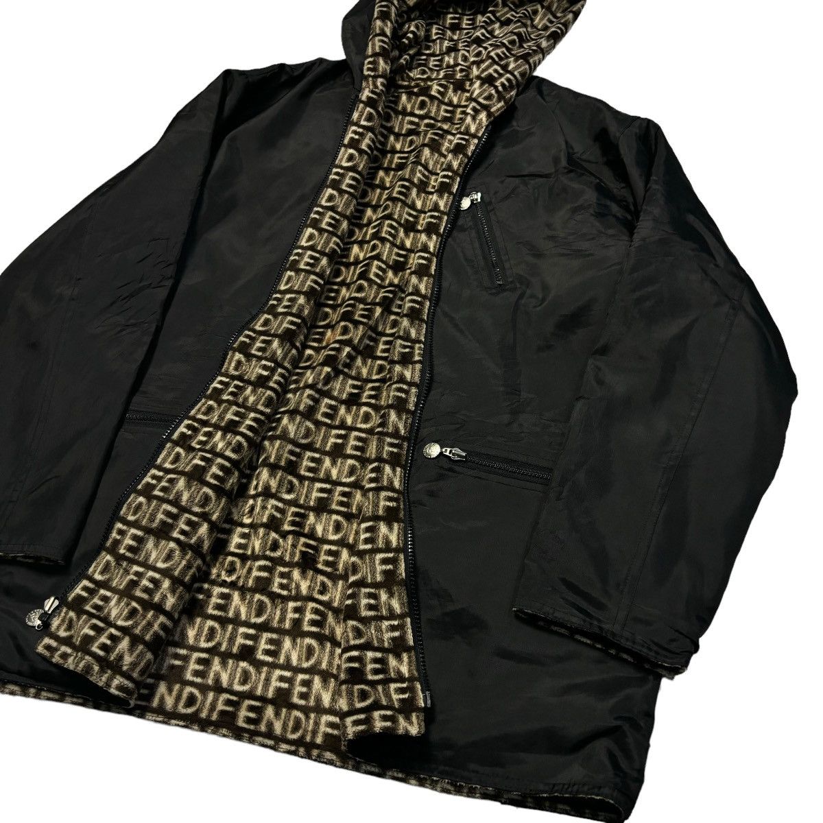 Fendi Fendi Zucca Monogram Motion Span Reversible Jacket Size US M / EU 48-50 / 2 - 10 Thumbnail