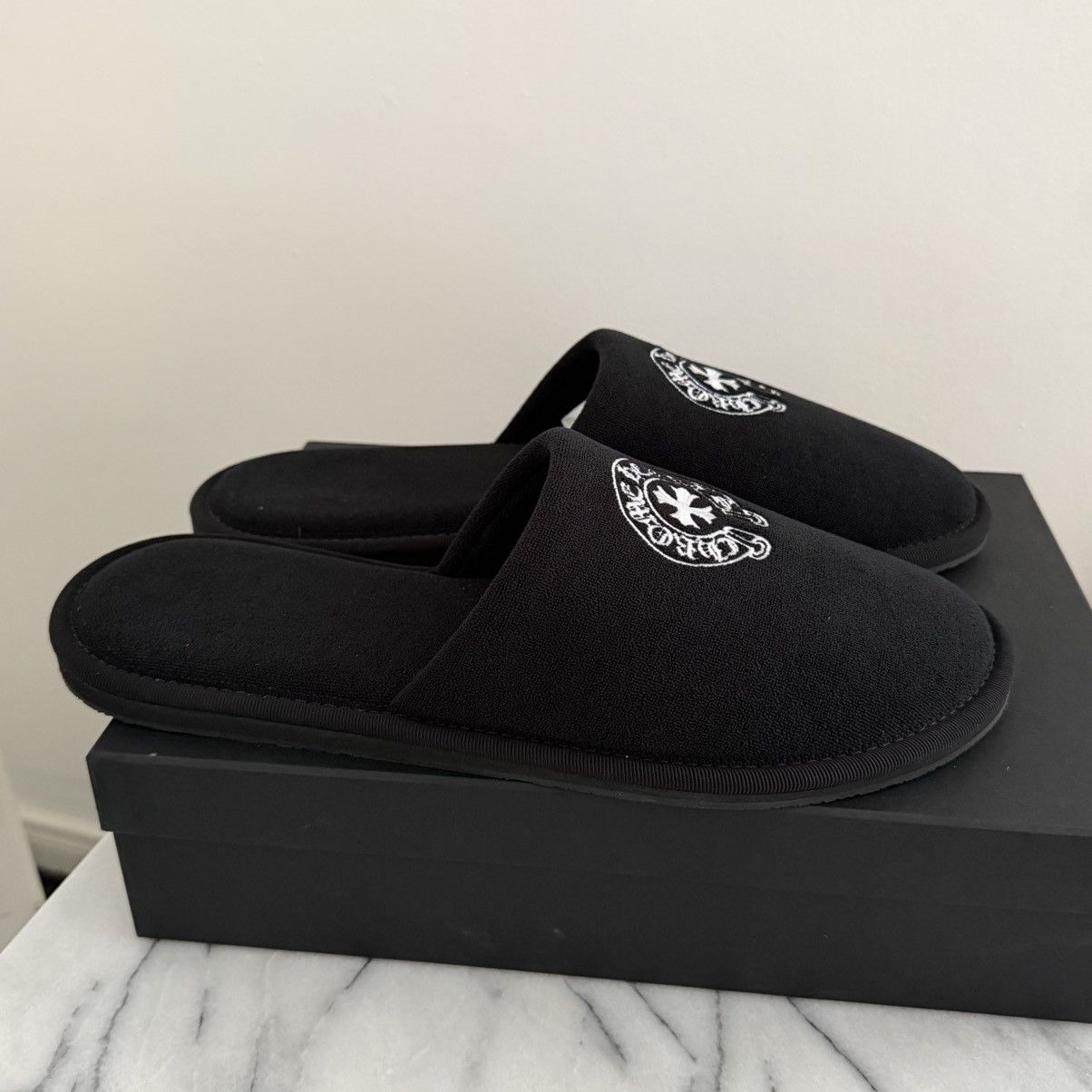 Chrome Hearts Chrome Hearts Hotel Slippers Size US 10.5 / EU 43-44 - 3 Thumbnail