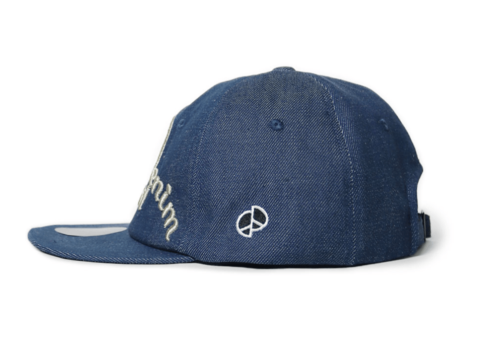 Kapital 11.5oz Denim Baseball CAP (The Denim Died embroidery) Size ONE SIZE - 2 Thumbnail