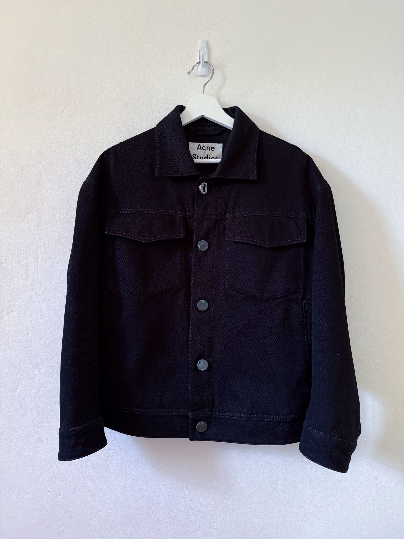 Acne Studios Cotton Twill Jacket Blouson Size US S / EU 44-46 / 1 - 1 Thumbnail