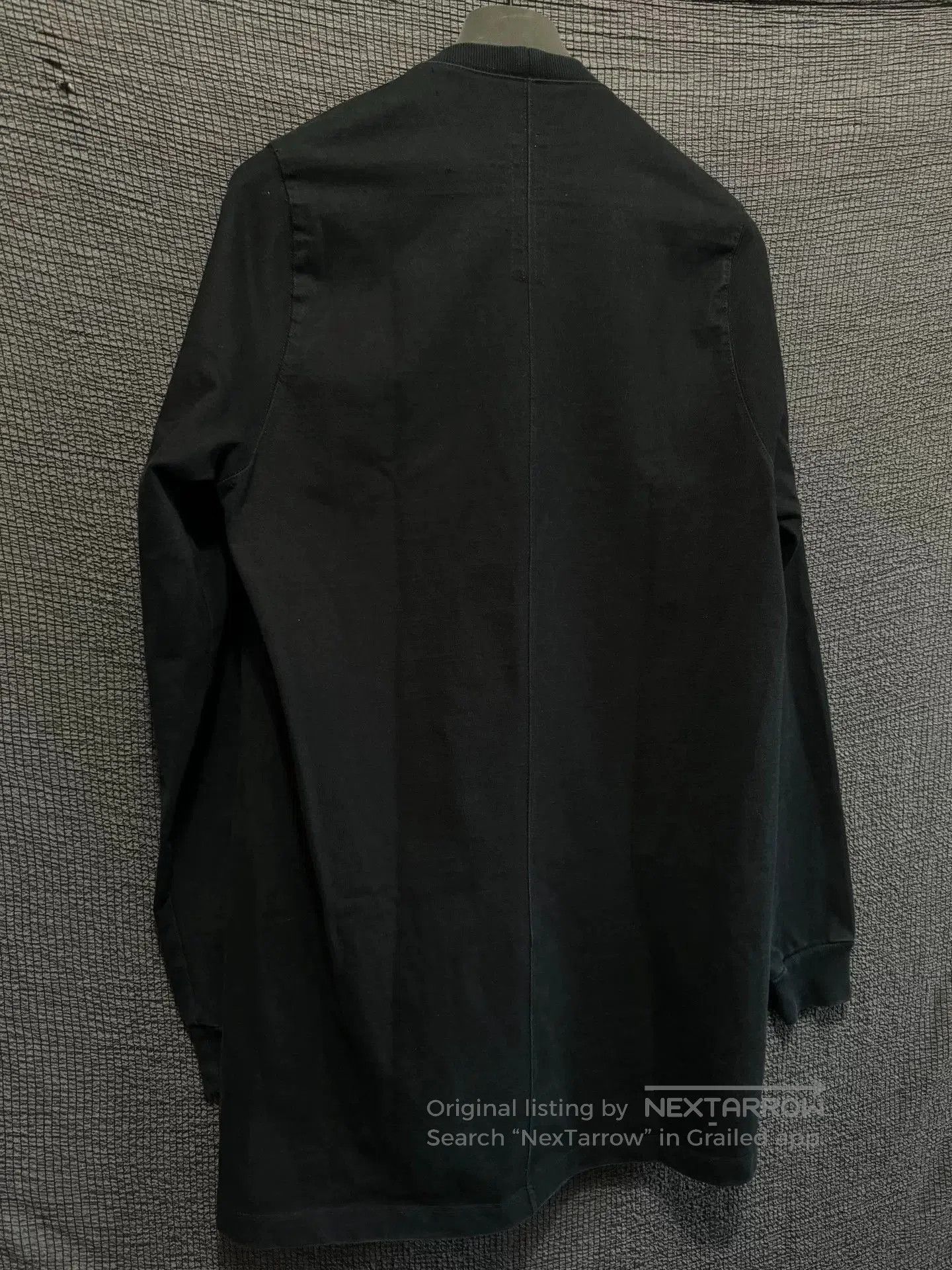 Rick Owens Rick Owens Black Long Sleeve Tee. Size US XS / EU 42 / 0 - 4 Thumbnail