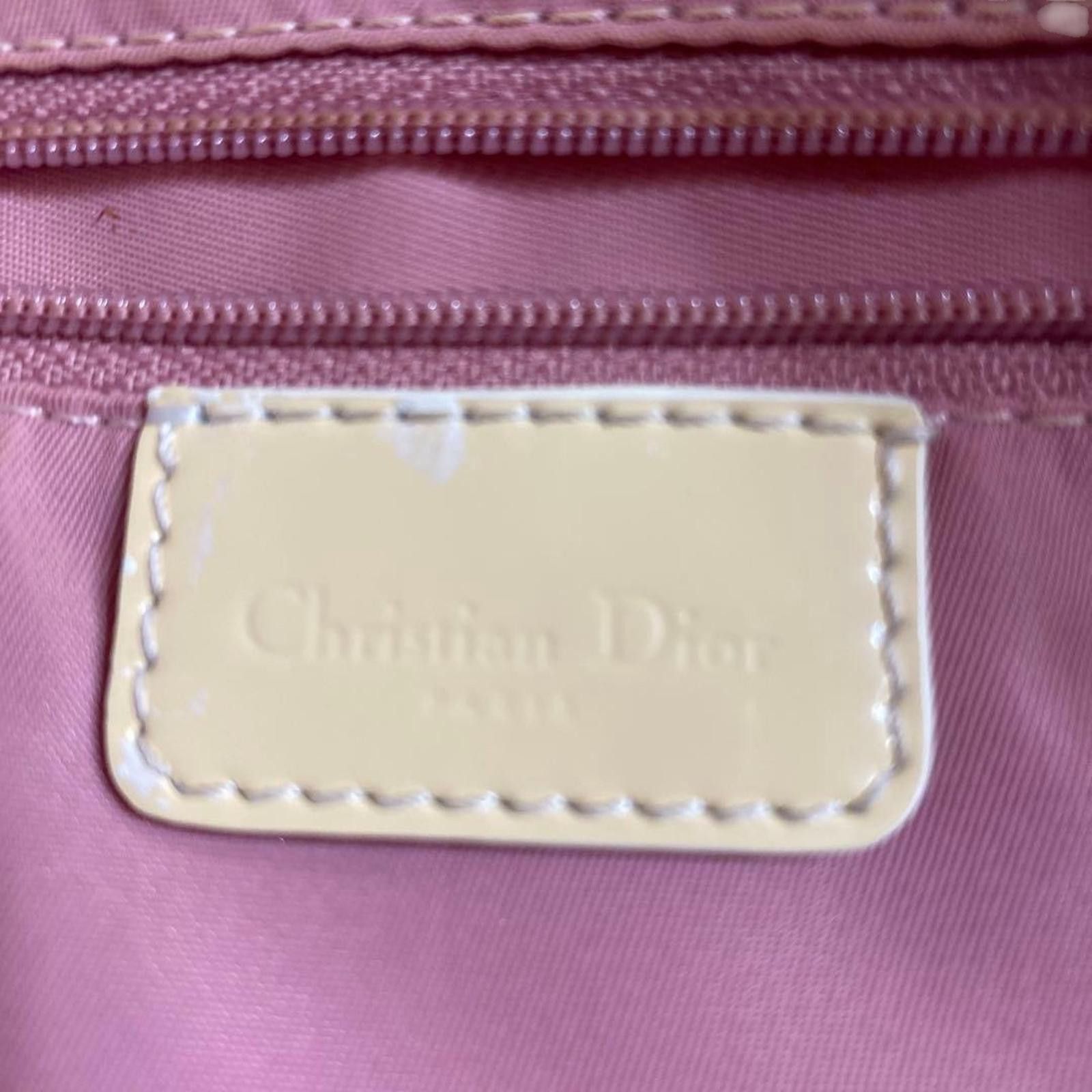 Other Dior - Pink Monogram Satchel Bag Floral Butterfly Size ONE SIZE - 7 Thumbnail