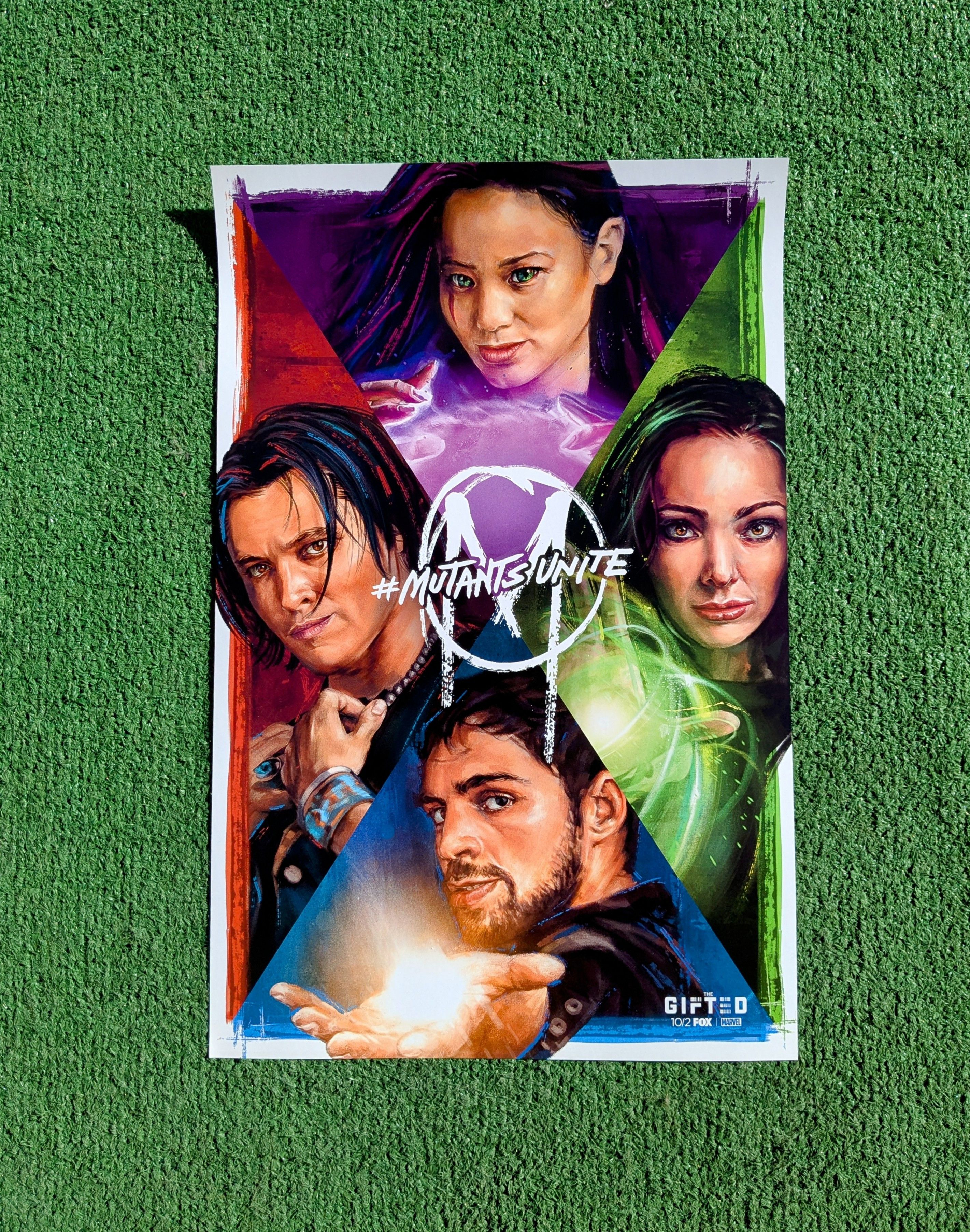 Marvel Comics The Gifted #MutantsUnite Dawn of the Mutant Age Promo Poster Size ONE SIZE - 1 Thumbnail