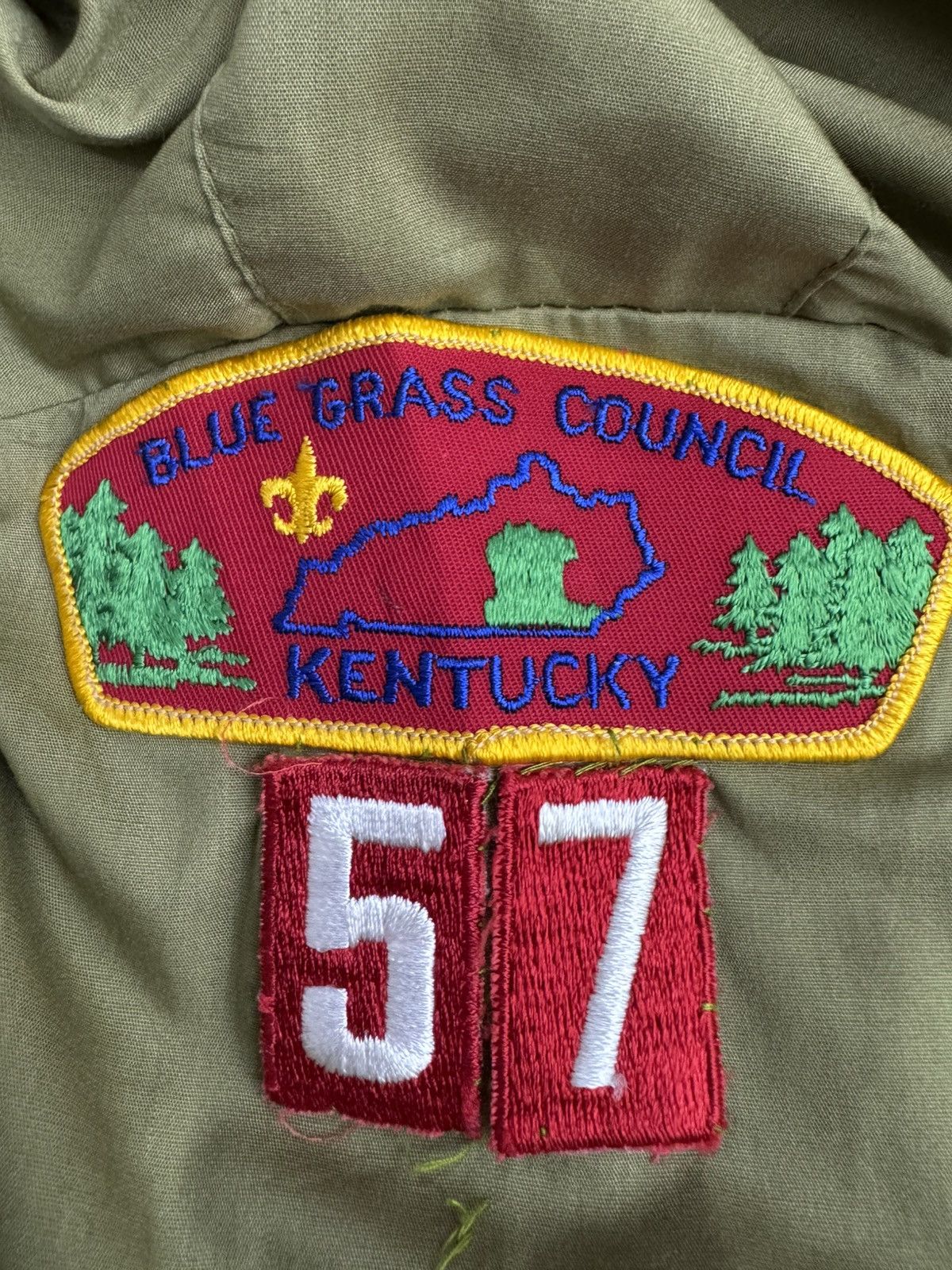 Vintage vintage Boy Scouts of America (BSA) uniform shirt Size US L / EU 52-54 / 3 - 8 Thumbnail
