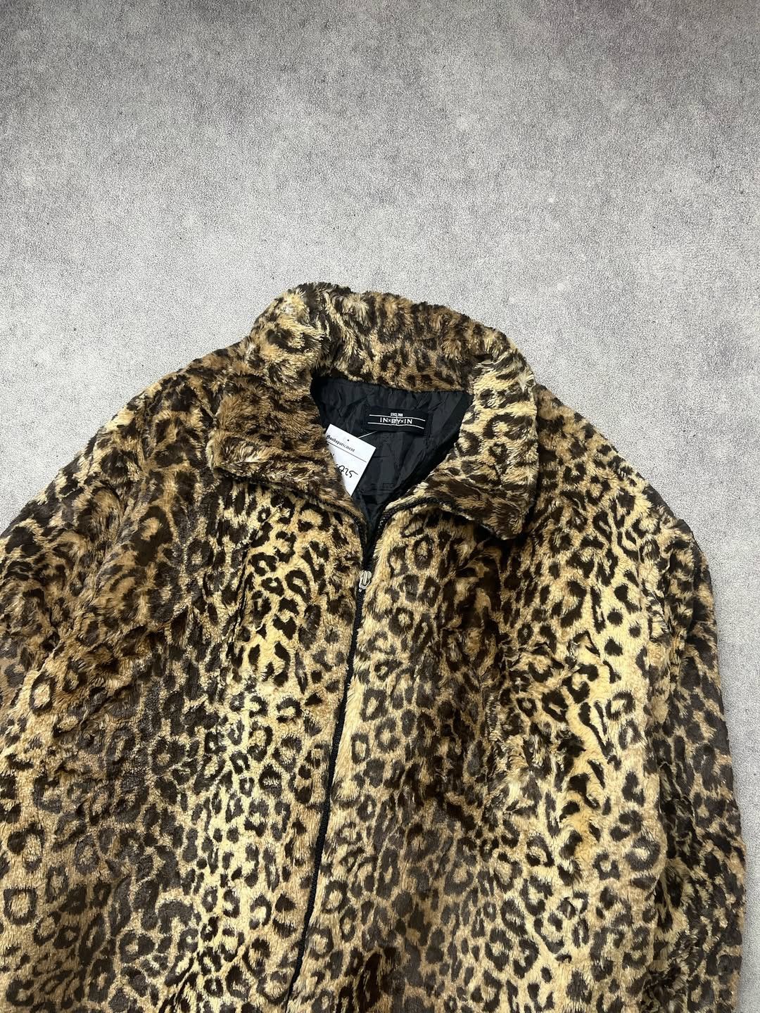 Other INBYIN leopard fleece jacket Size US XL / EU 56 / 4 - 3 Thumbnail