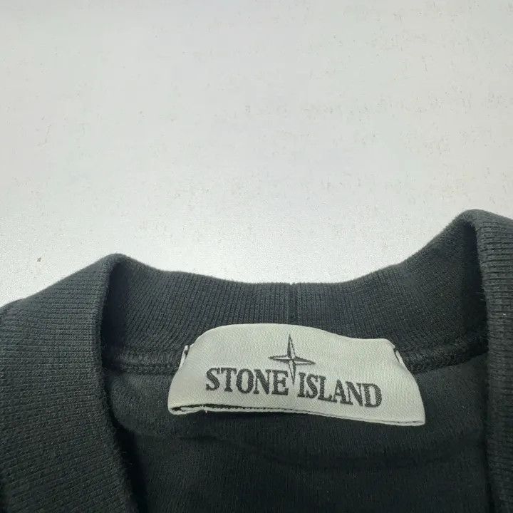 Stone Island Stone Island Black Cotton Crewneck Sweatshirt -2506 Size US M / EU 48-50 / 2 - 3 Thumbnail