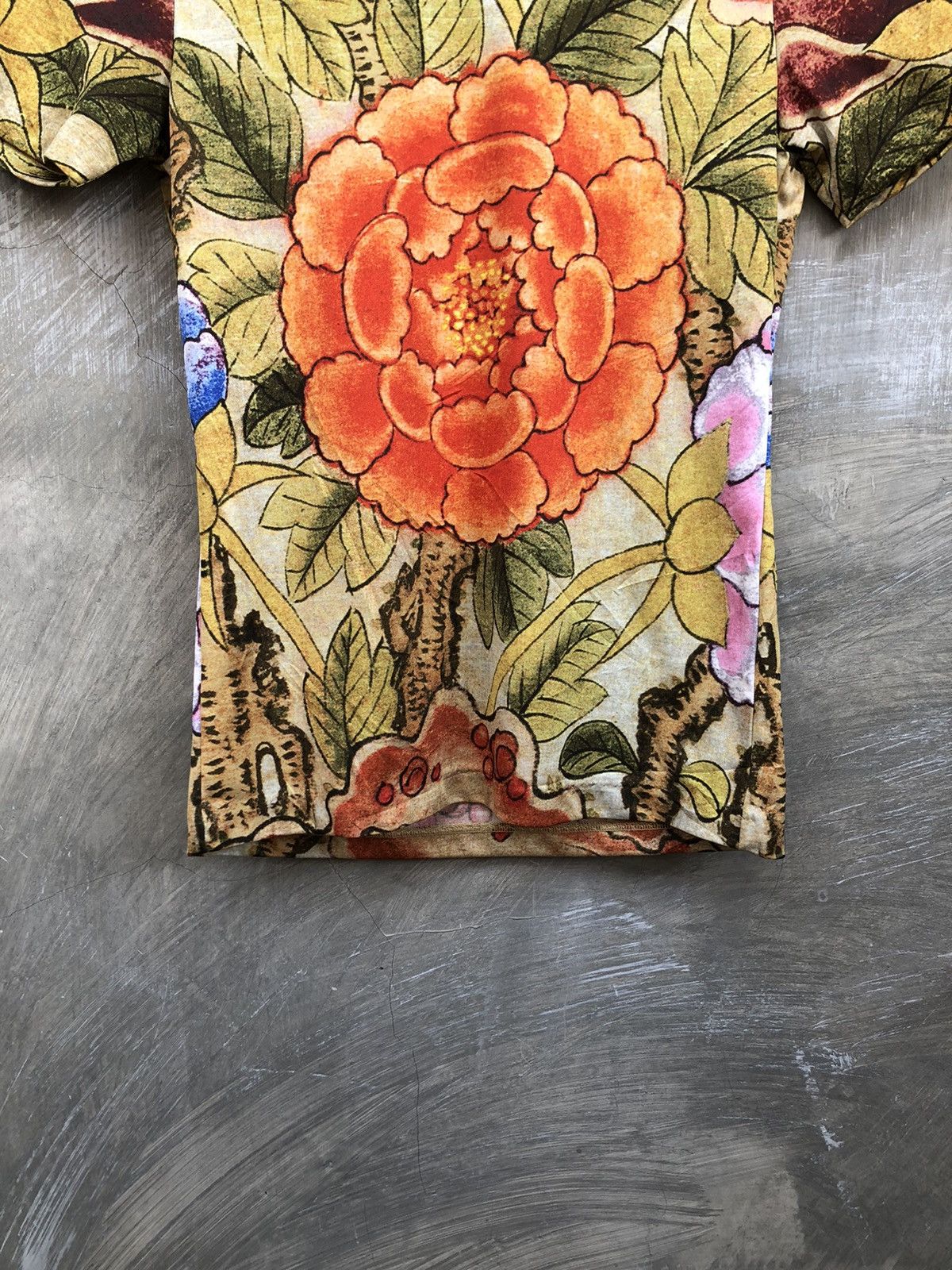 Pleats Please Issey Miyake Issey Miyake Pleats Please Flower Tshirt Size M / US 6-8 / IT 42-44 - 3 Thumbnail