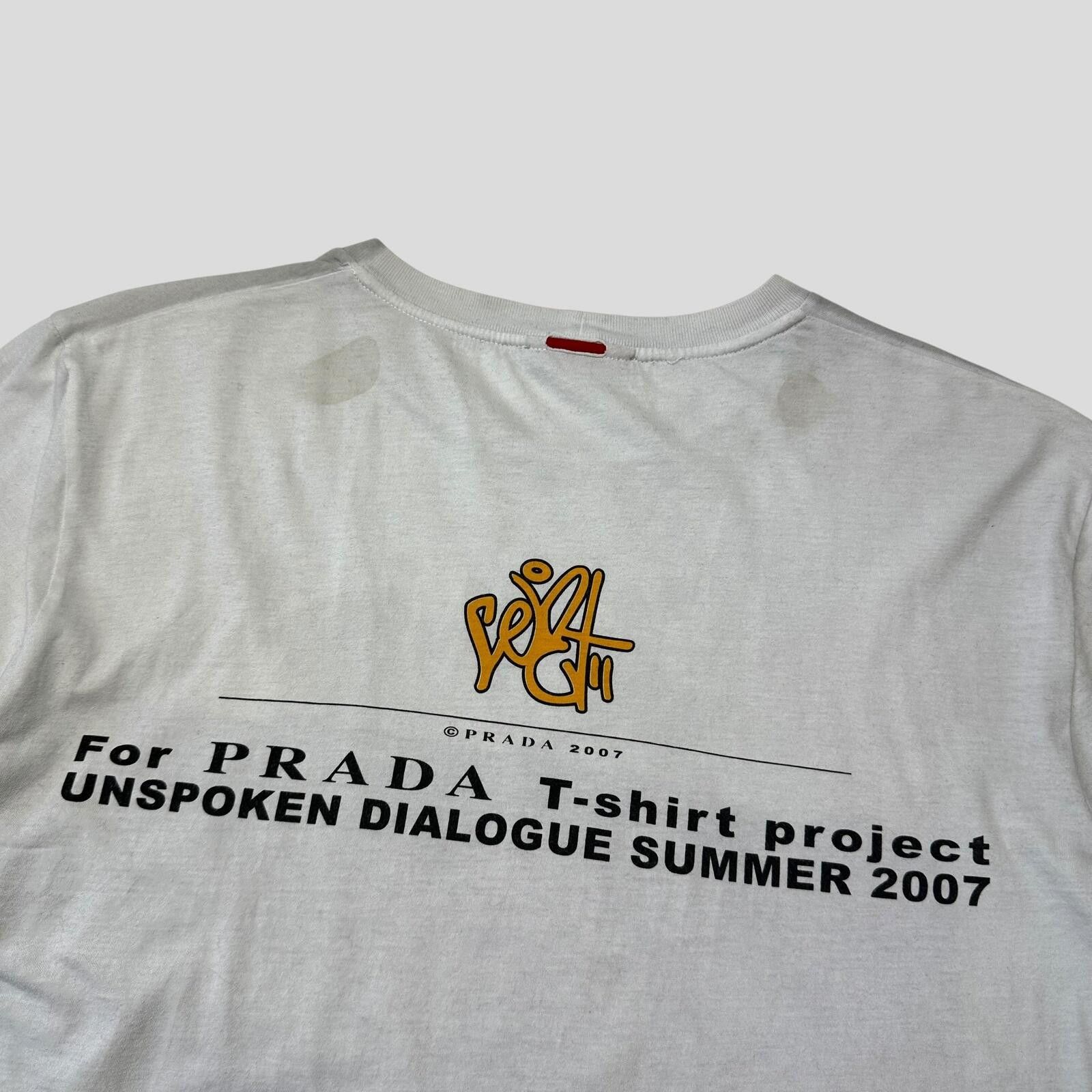 Prada Prada Sport 2007 Unspoken Dialogue Graphic T-shirt - M Size US M / EU 48-50 / 2 - 2 Thumbnail