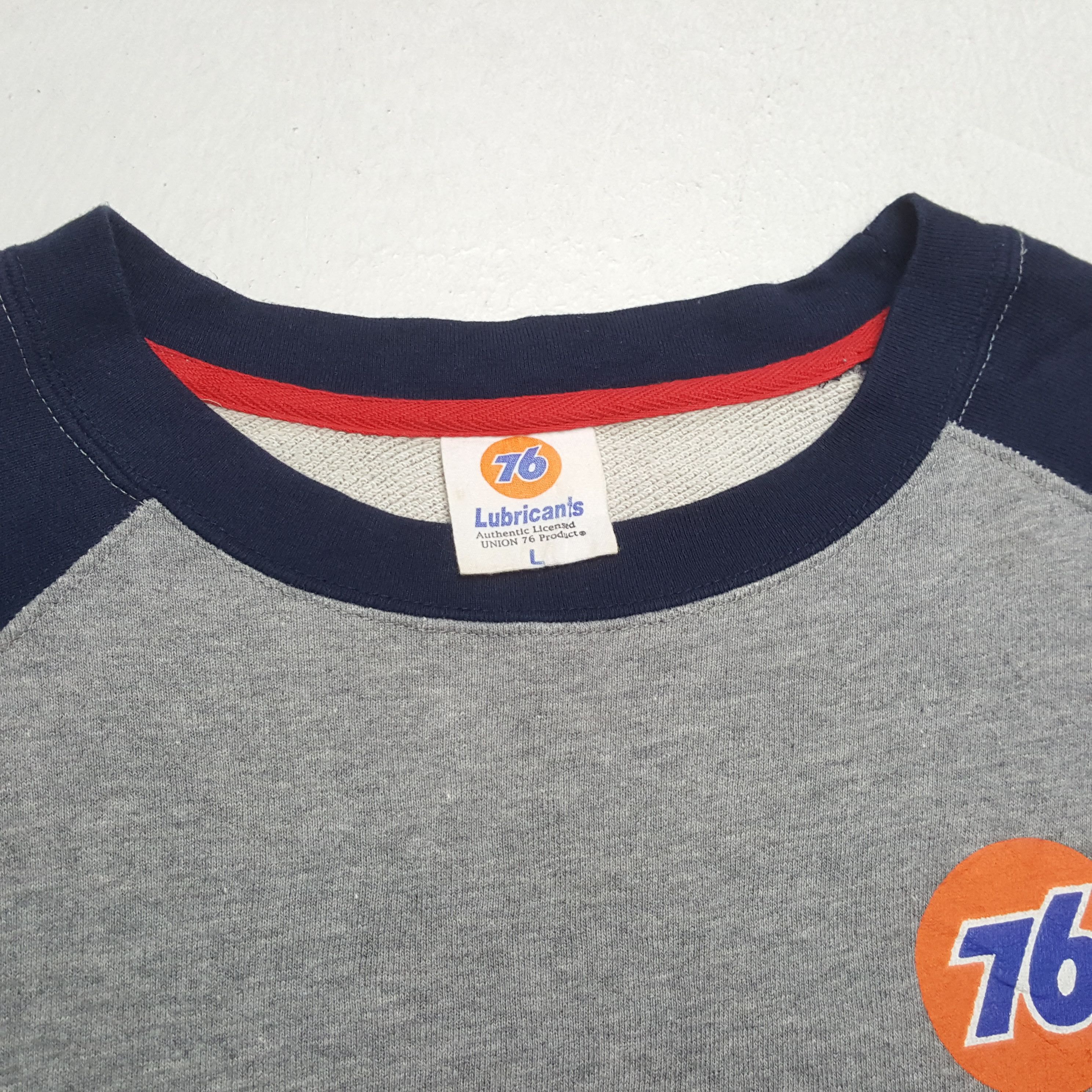 Vintage 76 RACING OIL Promo Style Sweatshirt Size US M / EU 48-50 / 2 - 10 Thumbnail