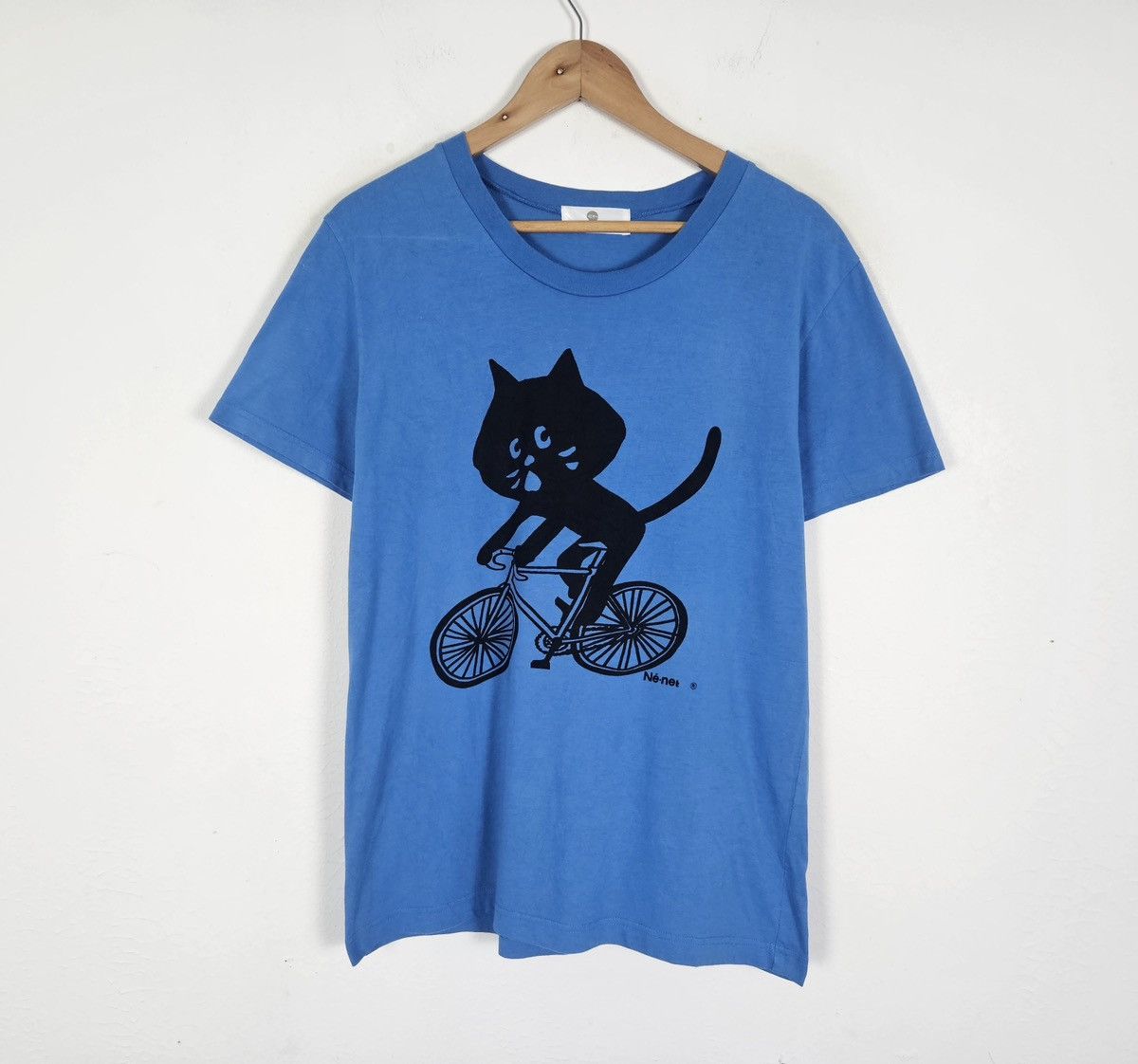 Issey Miyake Ne net Issey Miyake Cat bicycle shirt Size US M / EU 48-50 / 2 - 2 Thumbnail