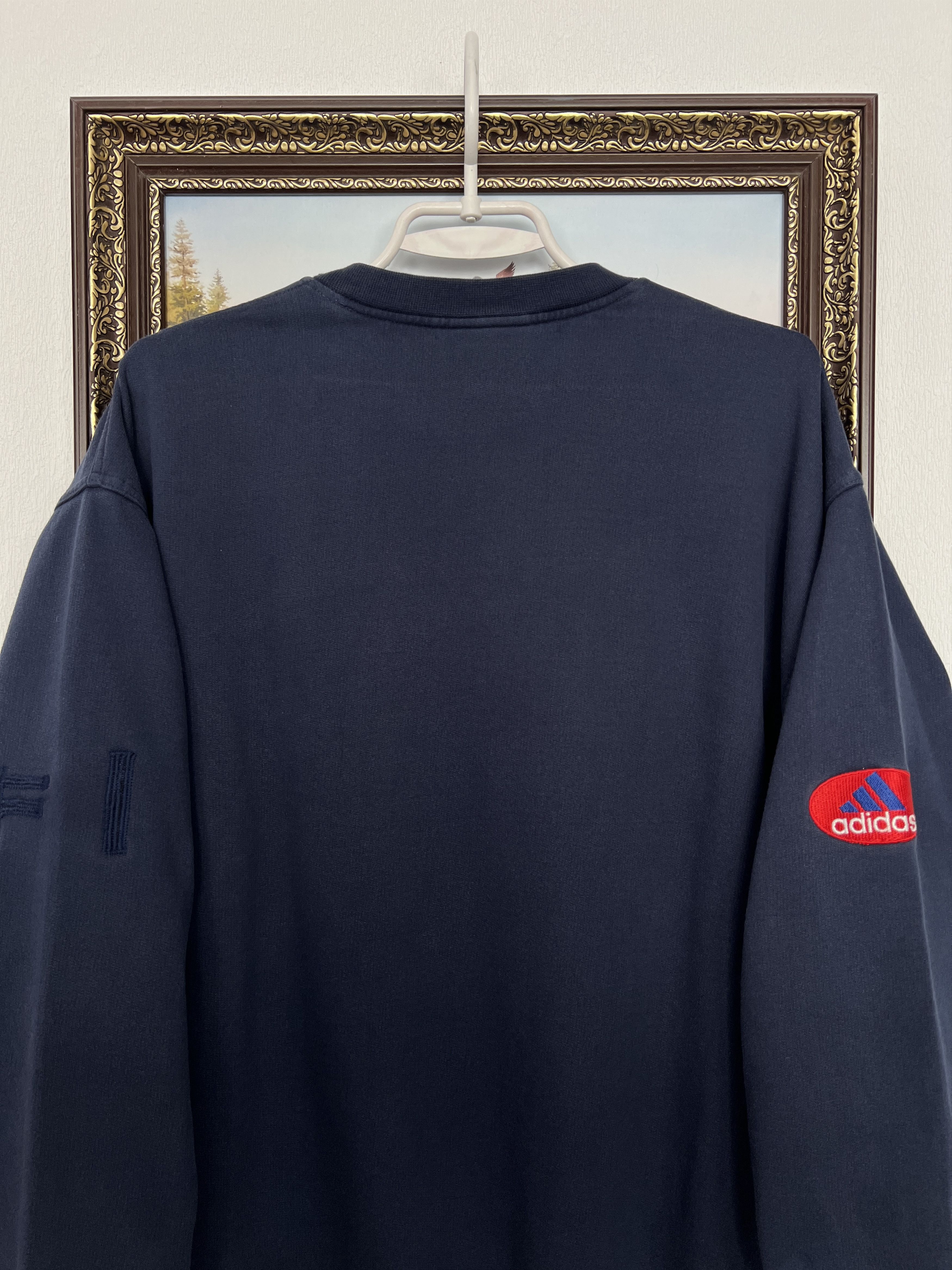 Adidas Vintage 90's Adidas France World Cup Sweatshirt Size US S / EU 44-46 / 1 - 15 Thumbnail