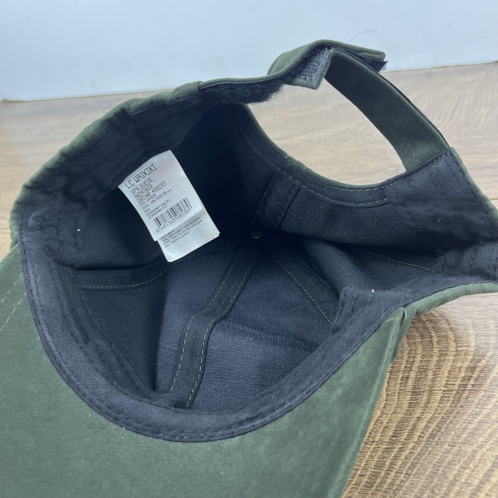 Other Green Baseball Cap Plain Blank Hat Green Hat Adjustable Hat Size ONE SIZE - 13 Thumbnail