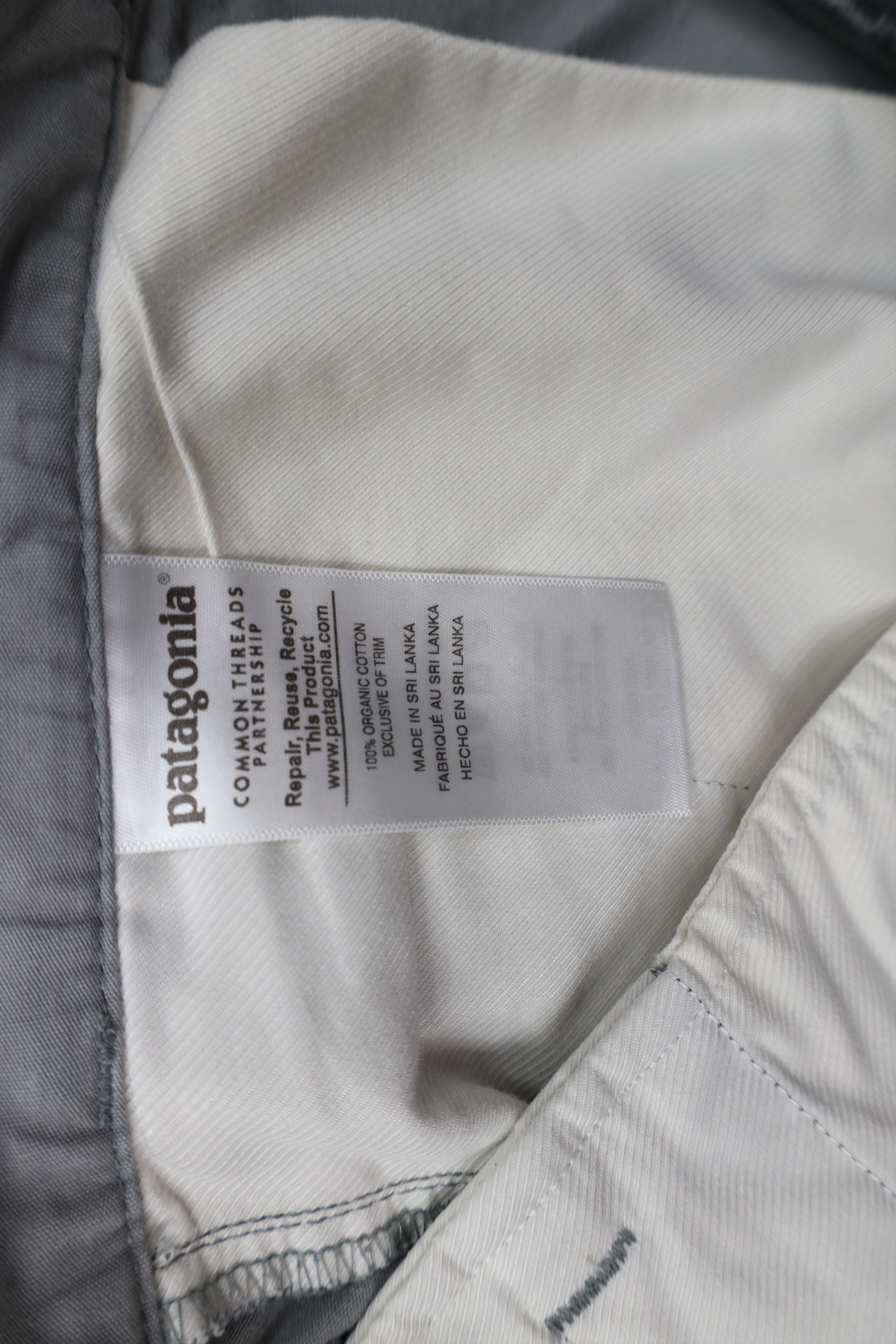 Patagonia Patagonia Above Knee Trekking Shorts Organic Cotton Gray Size US 36 / EU 52 - 7 Thumbnail