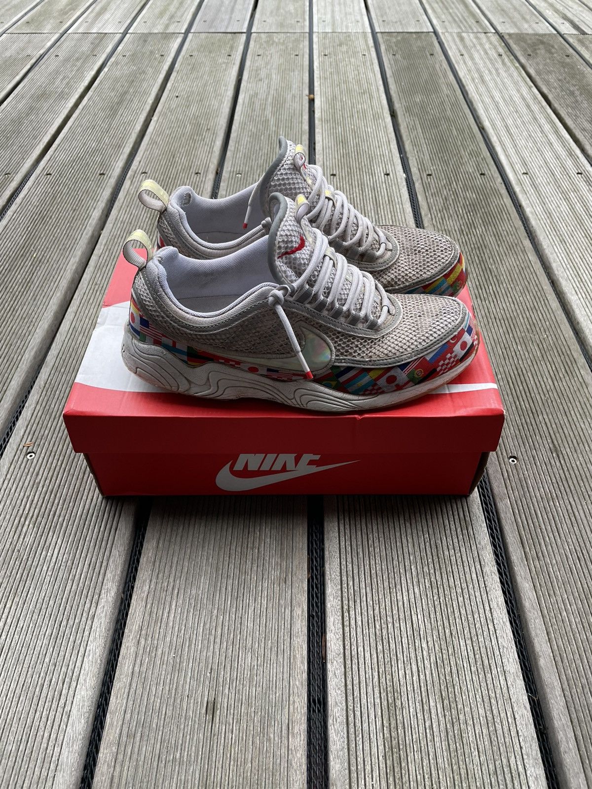 Nike Nike Spiridon “Flag” (2018) Size US 9 / EU 42 - 7 Thumbnail