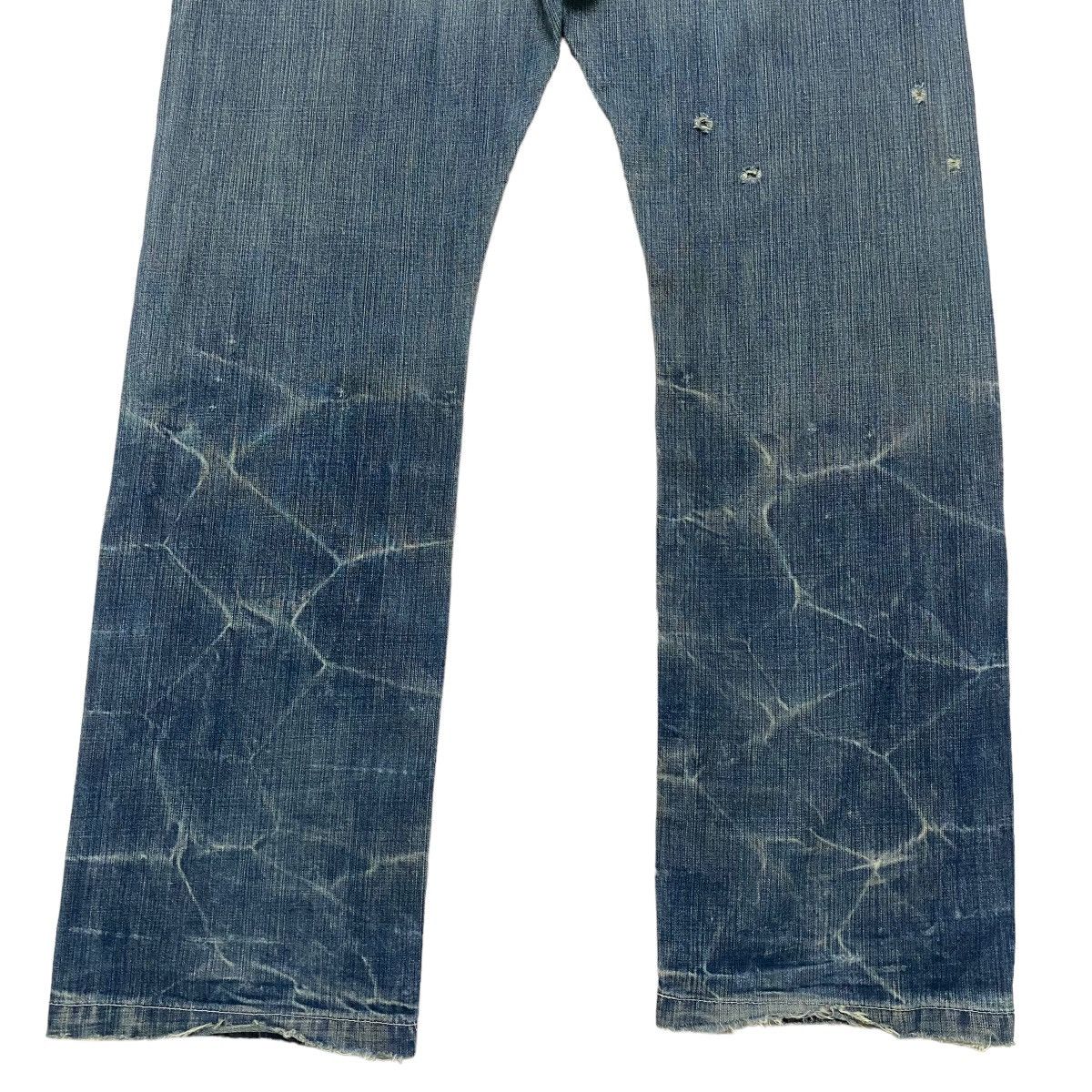 Swagger SWAGGER Mud Wash Distressed Denim Jeans Size US 34 / EU 50 - 12 Thumbnail