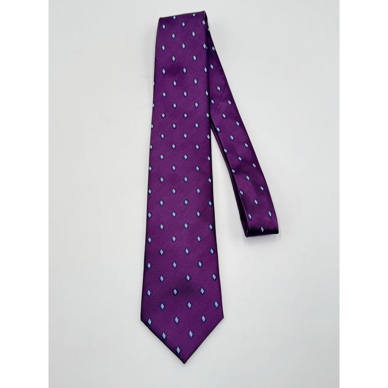 Jos. A. Bank Jos. A. Bank Tie Men's Silk Executive Collection Burgundy Size ONE SIZE - 8 Thumbnail