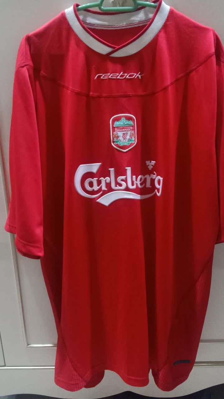 Vintage Liverpool 2002/2003 Home Jersey