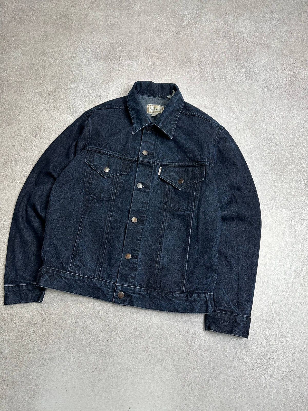 Burberry Vintage Thomas Burberry Blue Denim Jacket M Size US M / EU 48-50 / 2 - 2 Thumbnail