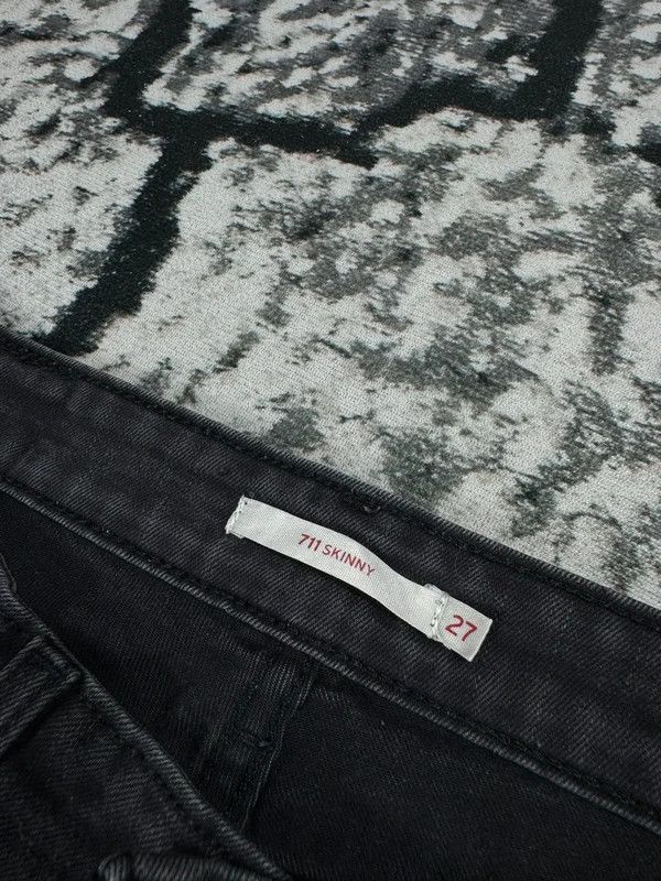 Levi's Levis 711 skinny jeans 27 32 gray Size 27" / US 4 / IT 40 - 4 Thumbnail