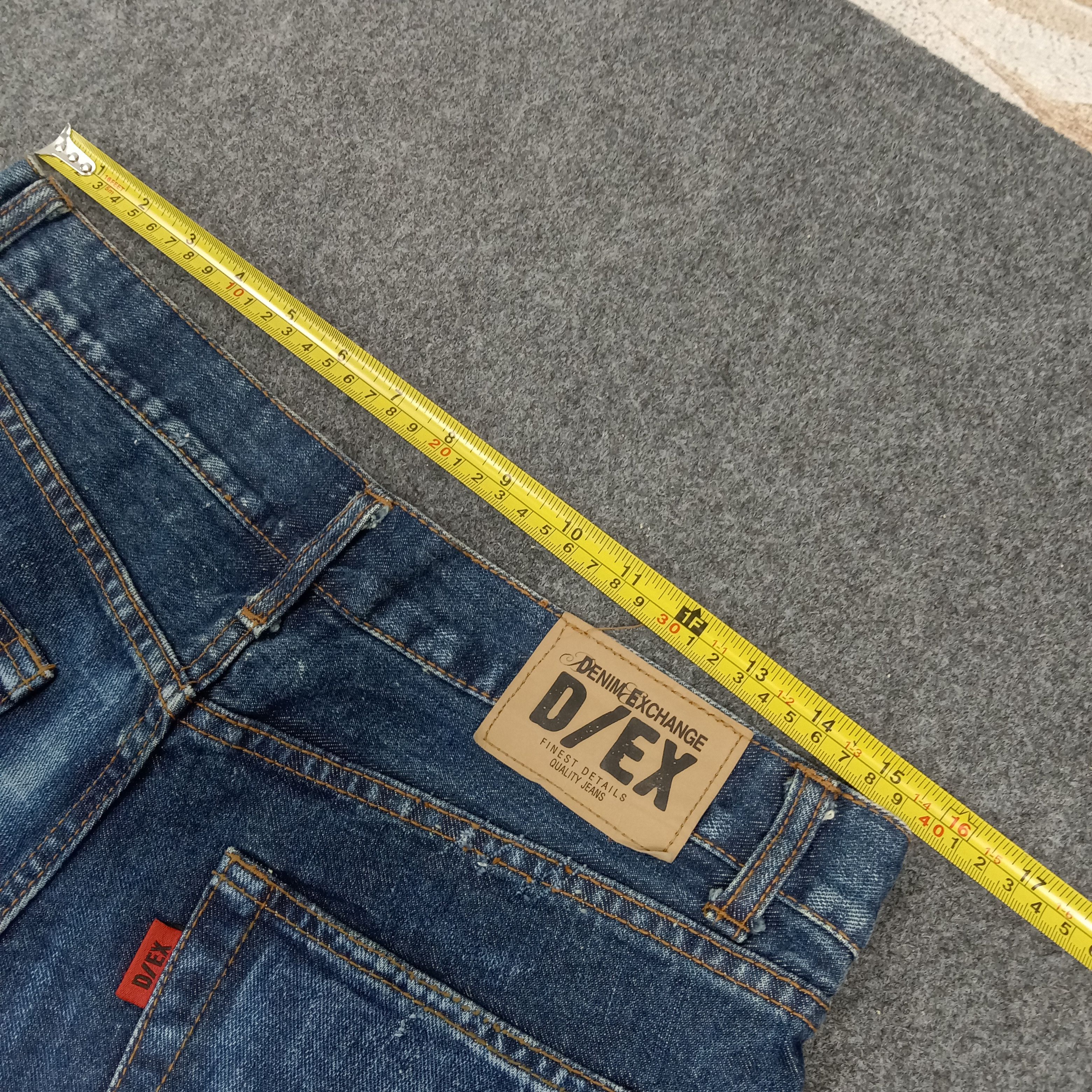 Vintage D/EX Denim Exchange Distressed Paint Jeans C272N2 Size US 33 - 10 Thumbnail