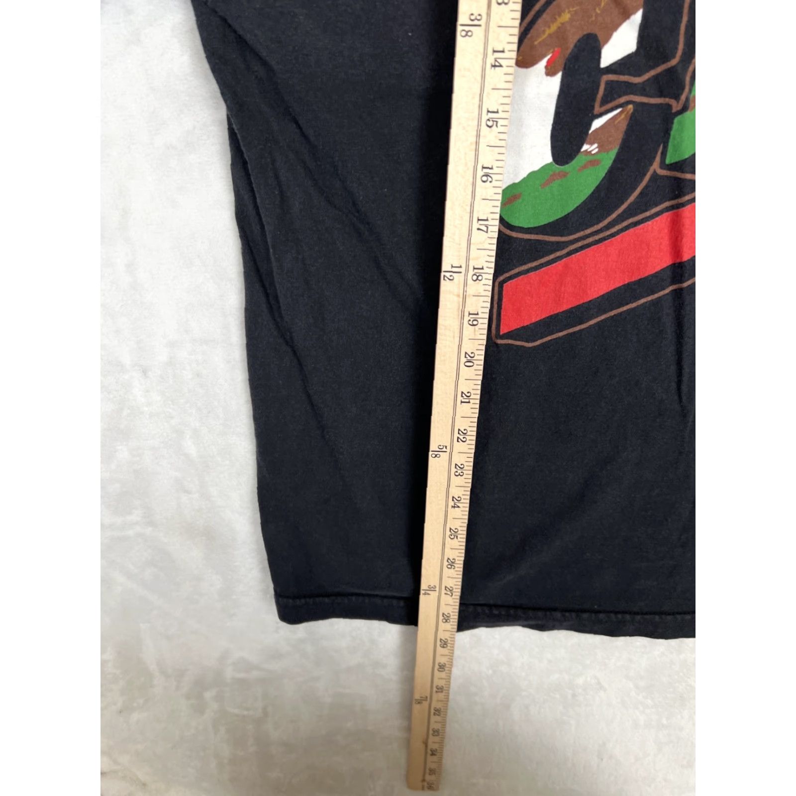 Vintage VINTAGE Nor Cal T-Shirt Mens XL Black California Flag Y2K Grunge Skater Shirt Regular Crew Neck Short Sleeve Graphic Print Stars California 1990s Mens Size US XL / EU 56 / 4 - 4 Thumbnail