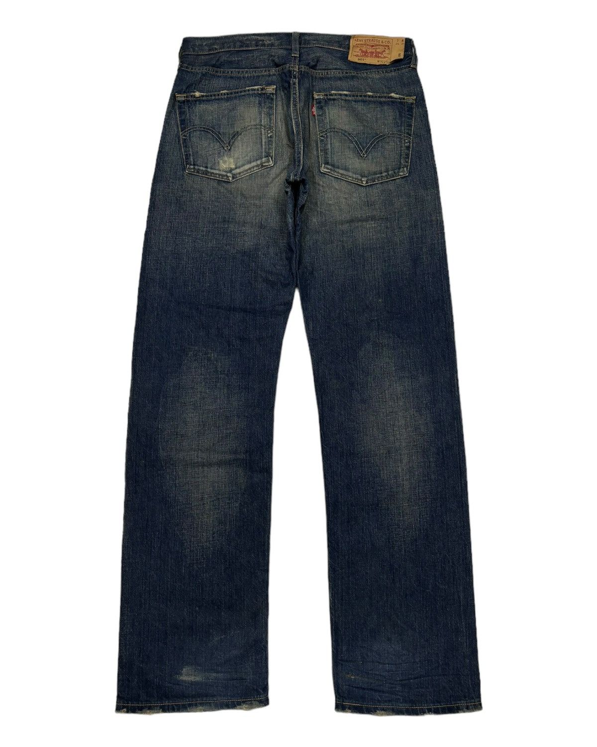 Levi's RARE LEVIS 501 JAPAN DISTRESSED DENIM JEANS Size US 32 / EU 48 - 8 Thumbnail