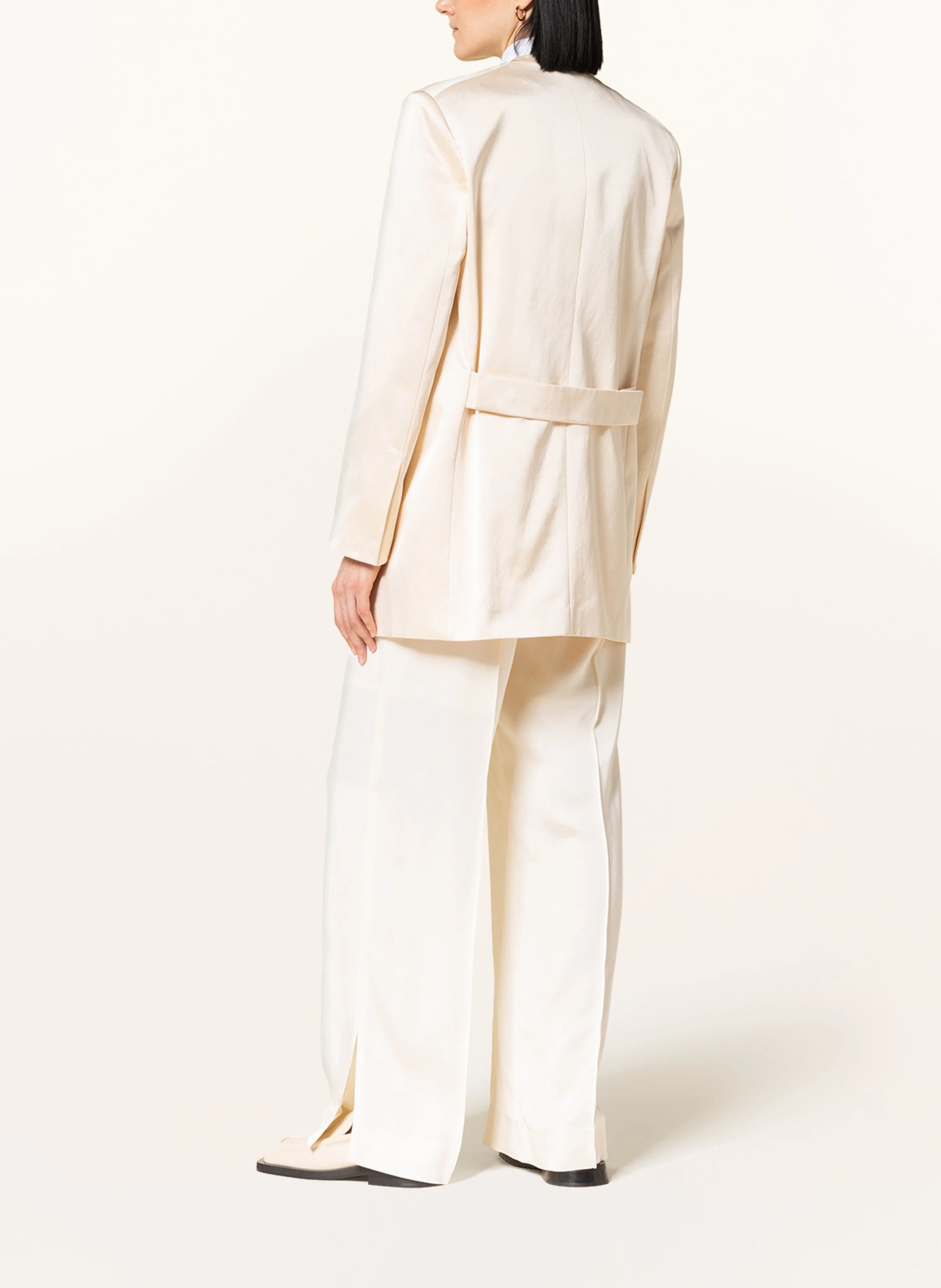 Jil Sander o1y0925 Blazer in Ivory Size M / US 6-8 / IT 42-44 - 4 Thumbnail