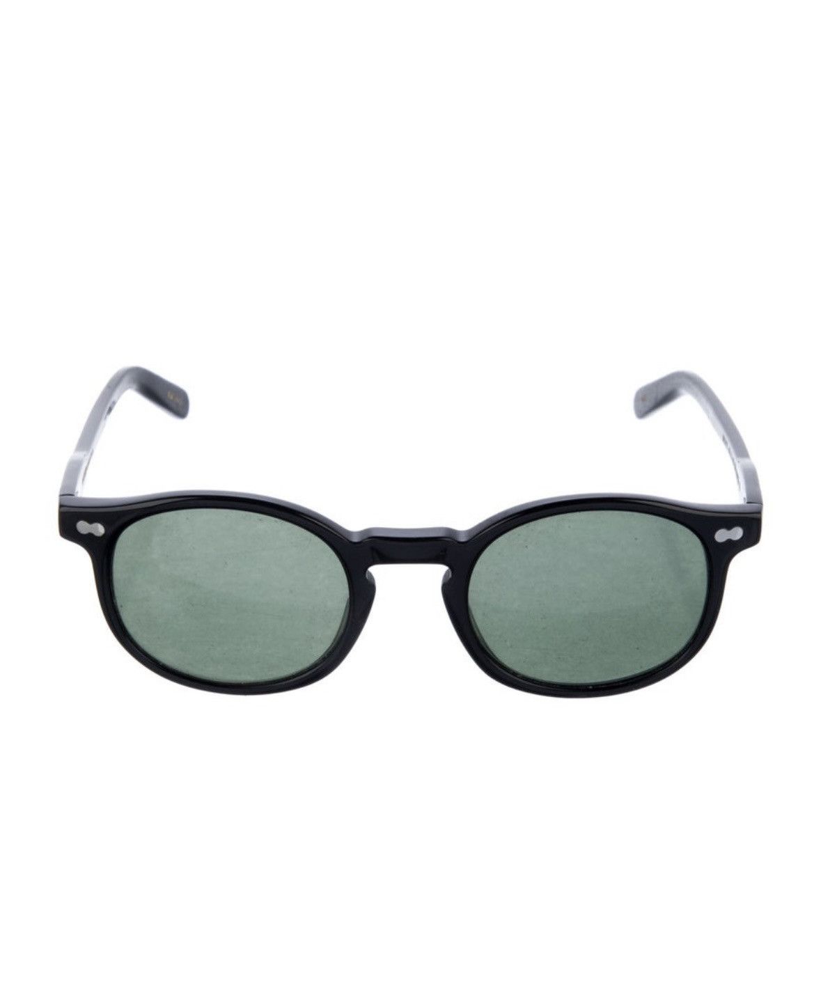 Moscot Black Tinted Round Sunglasses Size 46