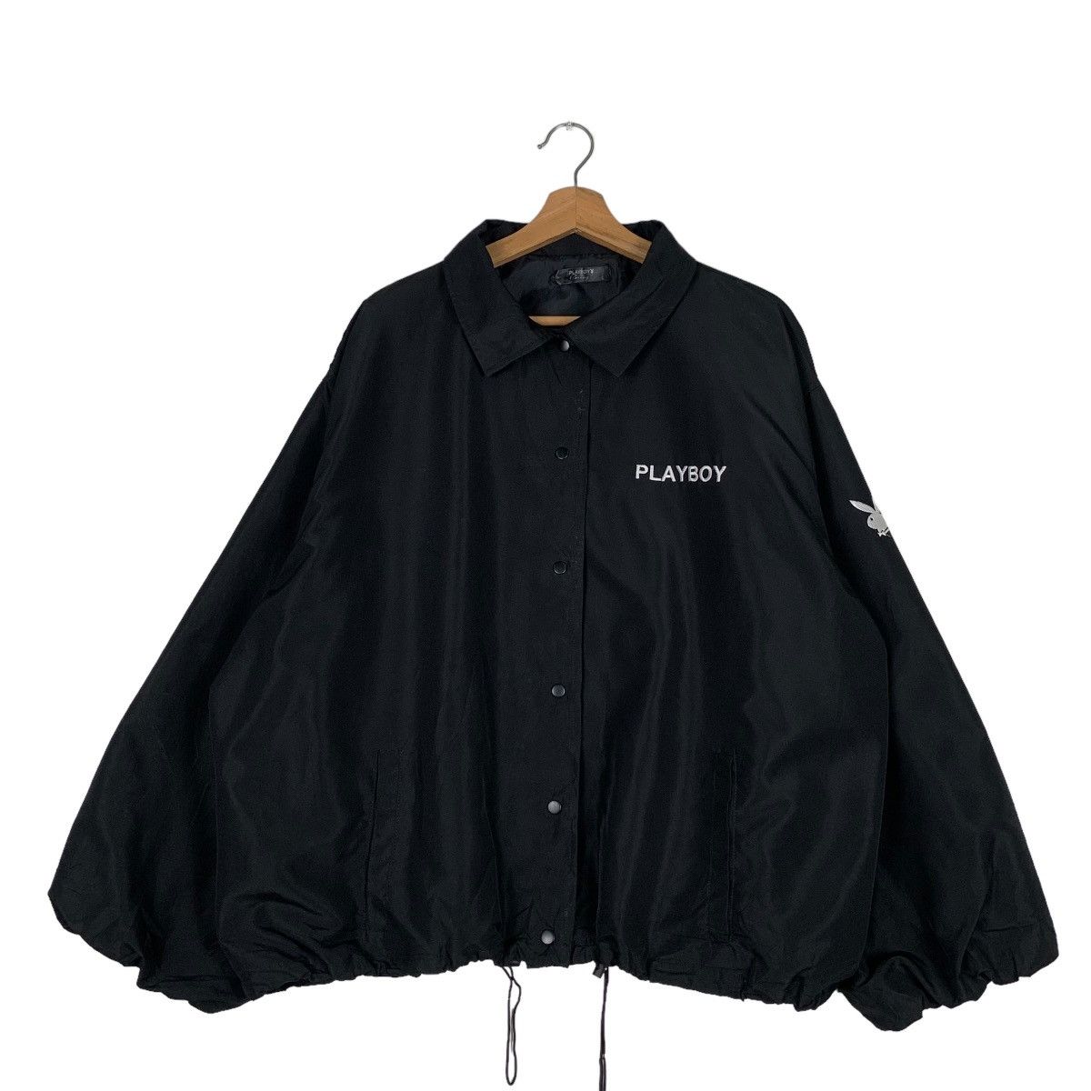 Playboy PLAYBOY Bunny Boxy Coach Jacket #0898-C40 Size US L / EU 52-54 / 3 - 1 Thumbnail