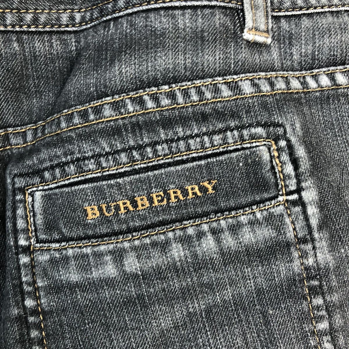 Burberry Burberry Black faded Denim Pants #A431 Size 30" / US 8 / IT 44 - 18 Thumbnail