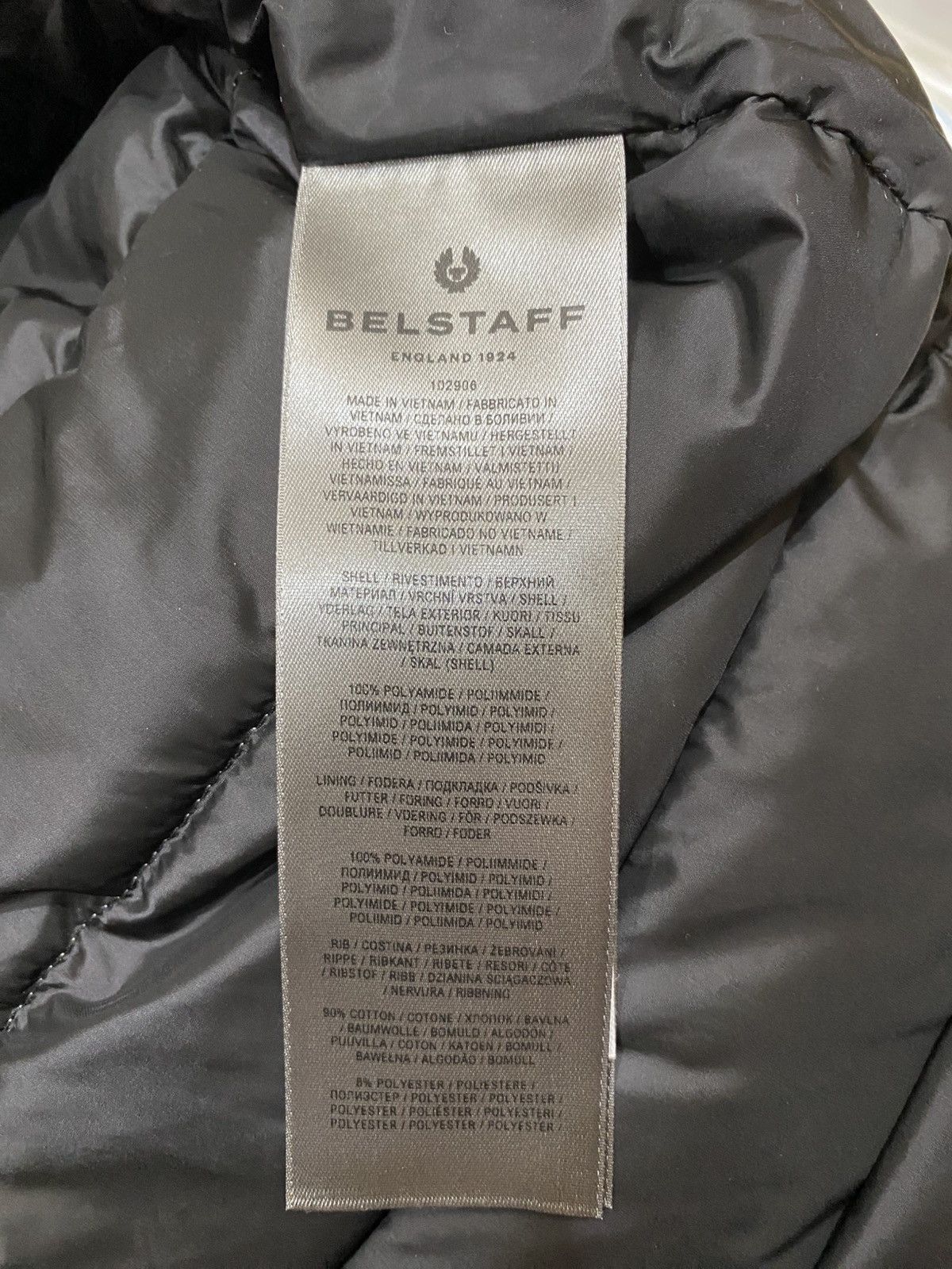 Vintage Belstaff Tour Old Silver Down Overshirt Jacket Size US L / EU 52-54 / 3 - 7 Thumbnail