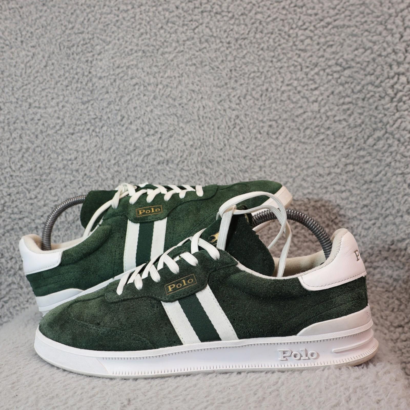 Polo Ralph Lauren Polo Ralph Lauren Men 7.5 Green Suede Leather -HTR Aera- Size US 7.5 / EU 40-41 - 1 Thumbnail