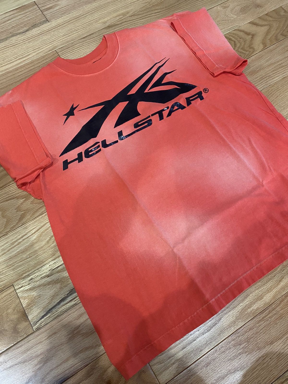 Image of Hellstar Sports Logo Tee in Red, Men's (Size XL)